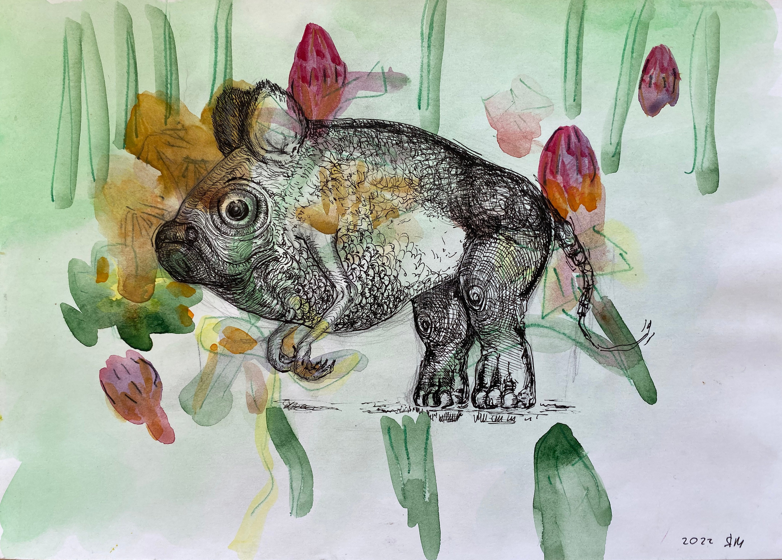 Мастер класс «Какой хочу, такой и зверь». Школа современного искусства Лени Сморагдовой