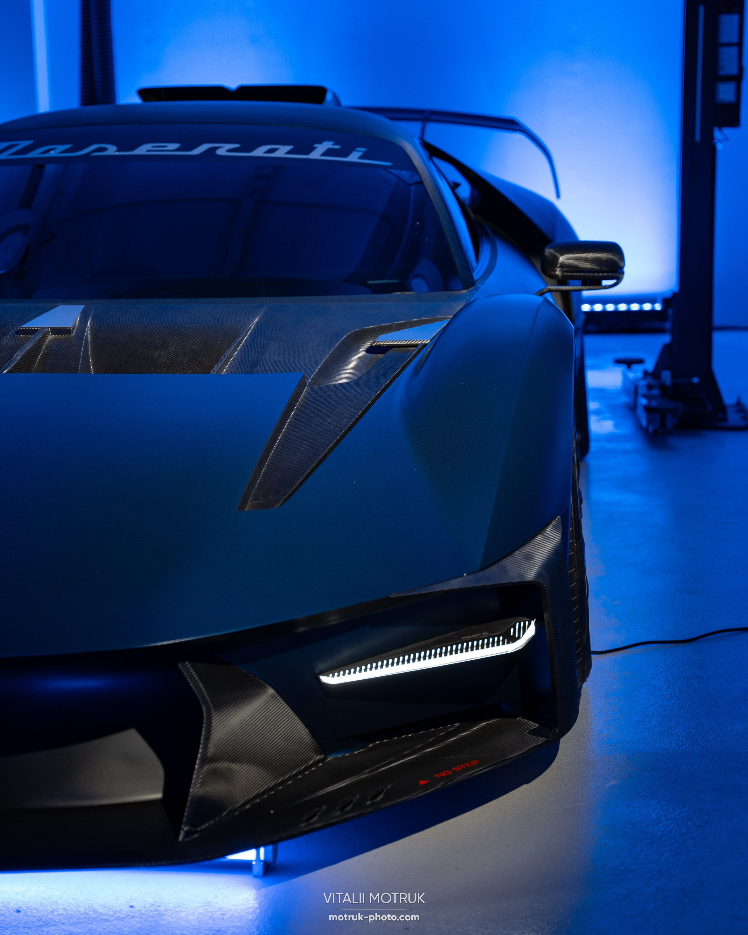 Maseratti Opening. Photographe de voitures à Paris — Vitalii Motruk