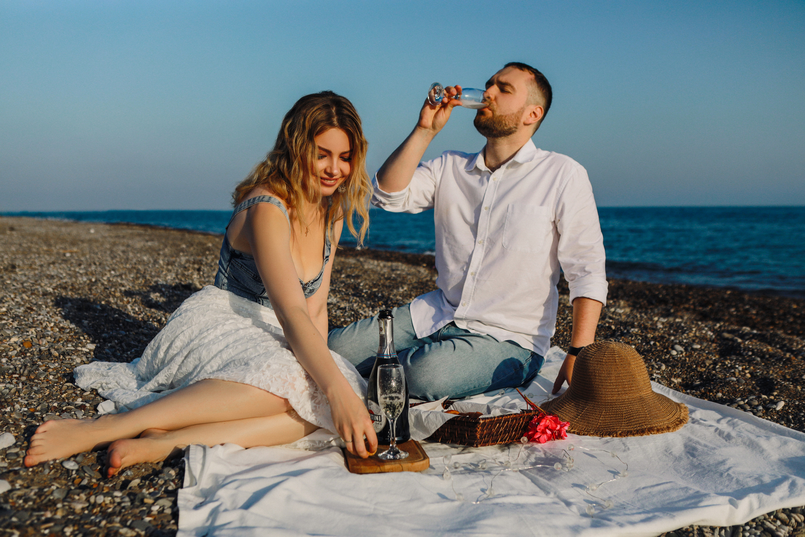 Парная фотосессия на пляже, love story, фотограф на пхукете. Фотограф Пхукет Таиланд Anna Eker