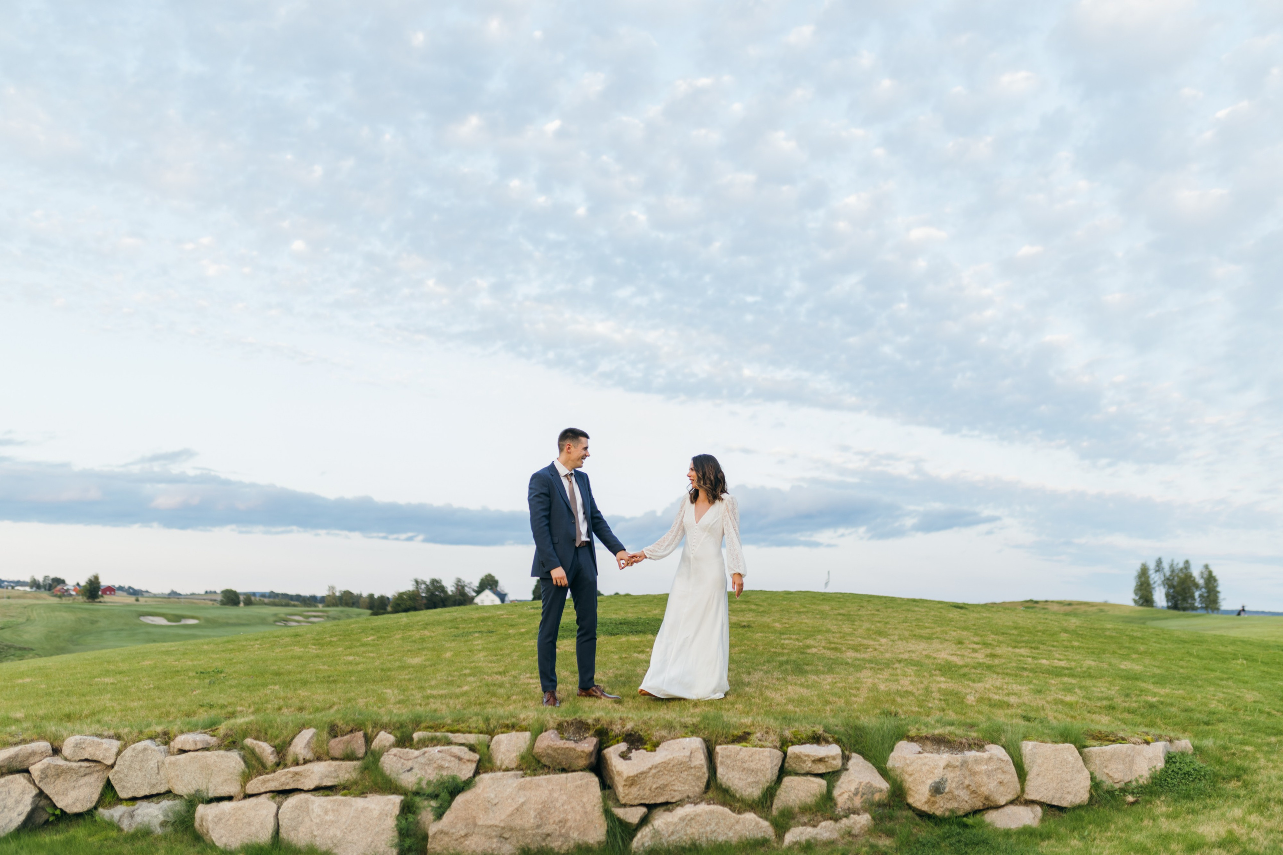 Small intimate Nordic Wedding at Lily Country Club, Oslo. Aleksandar Cajic | Destination Wedding Photographer in Croatia, Italy & Worldwide