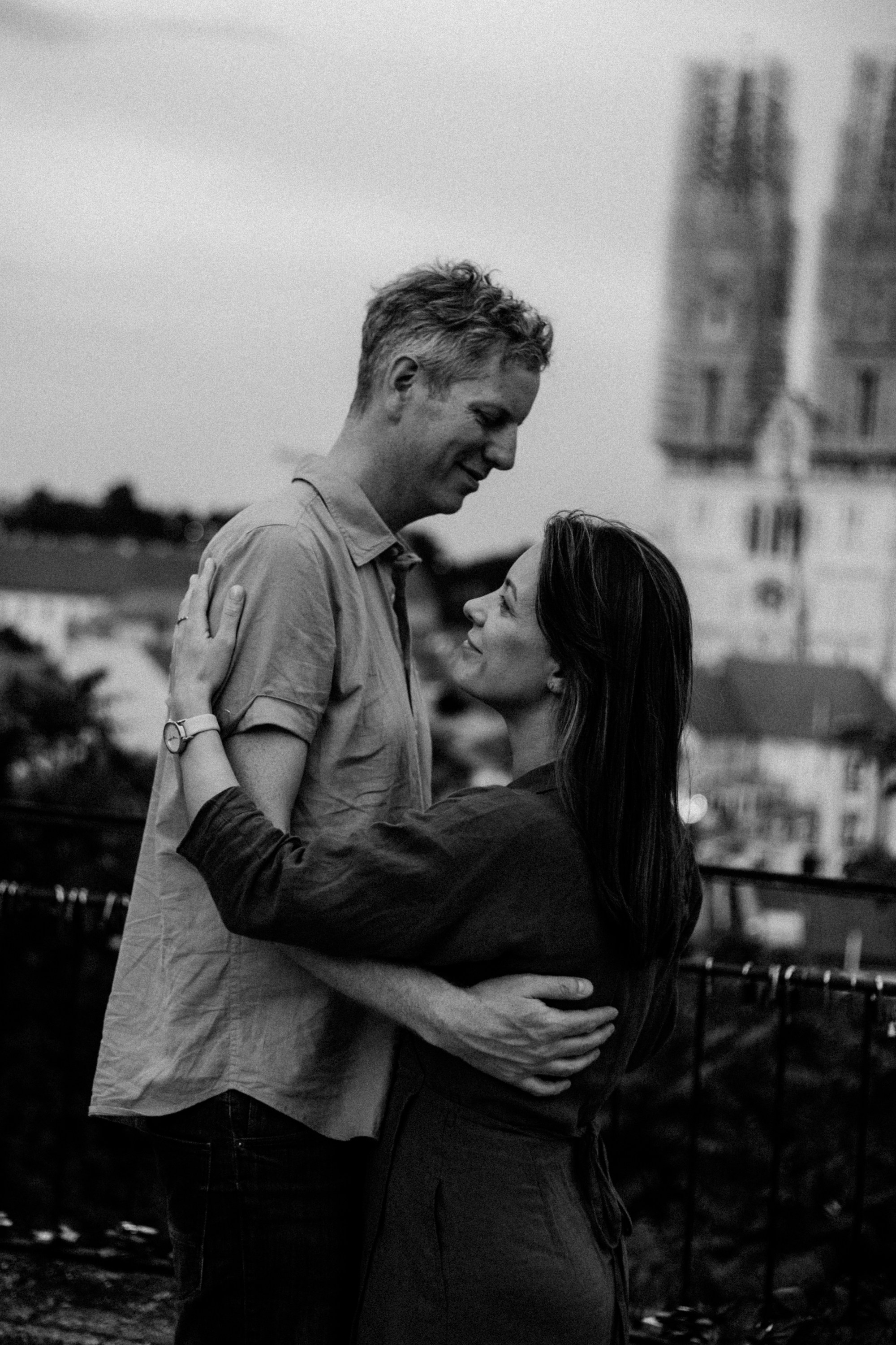 Family in the city. Elena Gorobets. Photographer in Zagreb