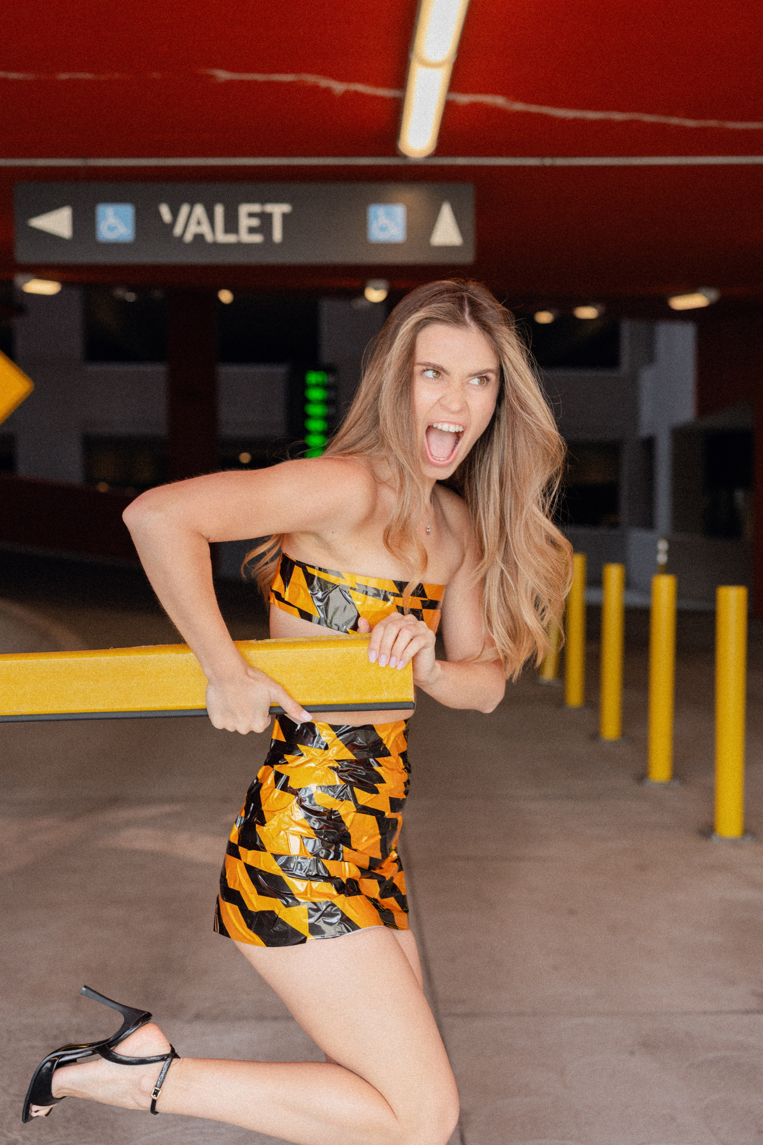 Fun in the parking lot. DTLA shoot. Portrait, family, maternity & wedding photography & videography in SoCal Kseni Vibe