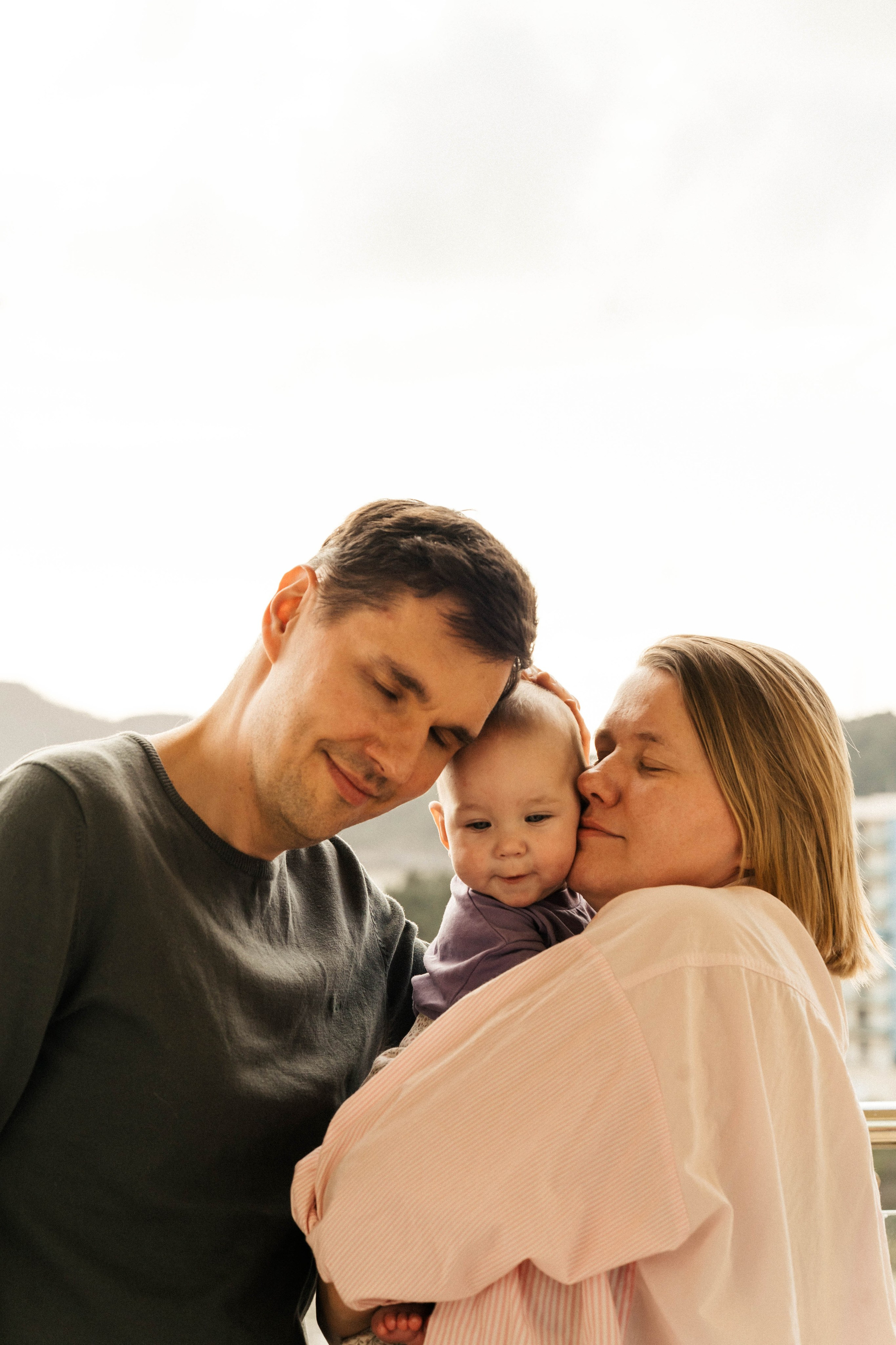 Наташа, Глаша, Игорь. Family photographer in Oviedo — Yana Razina