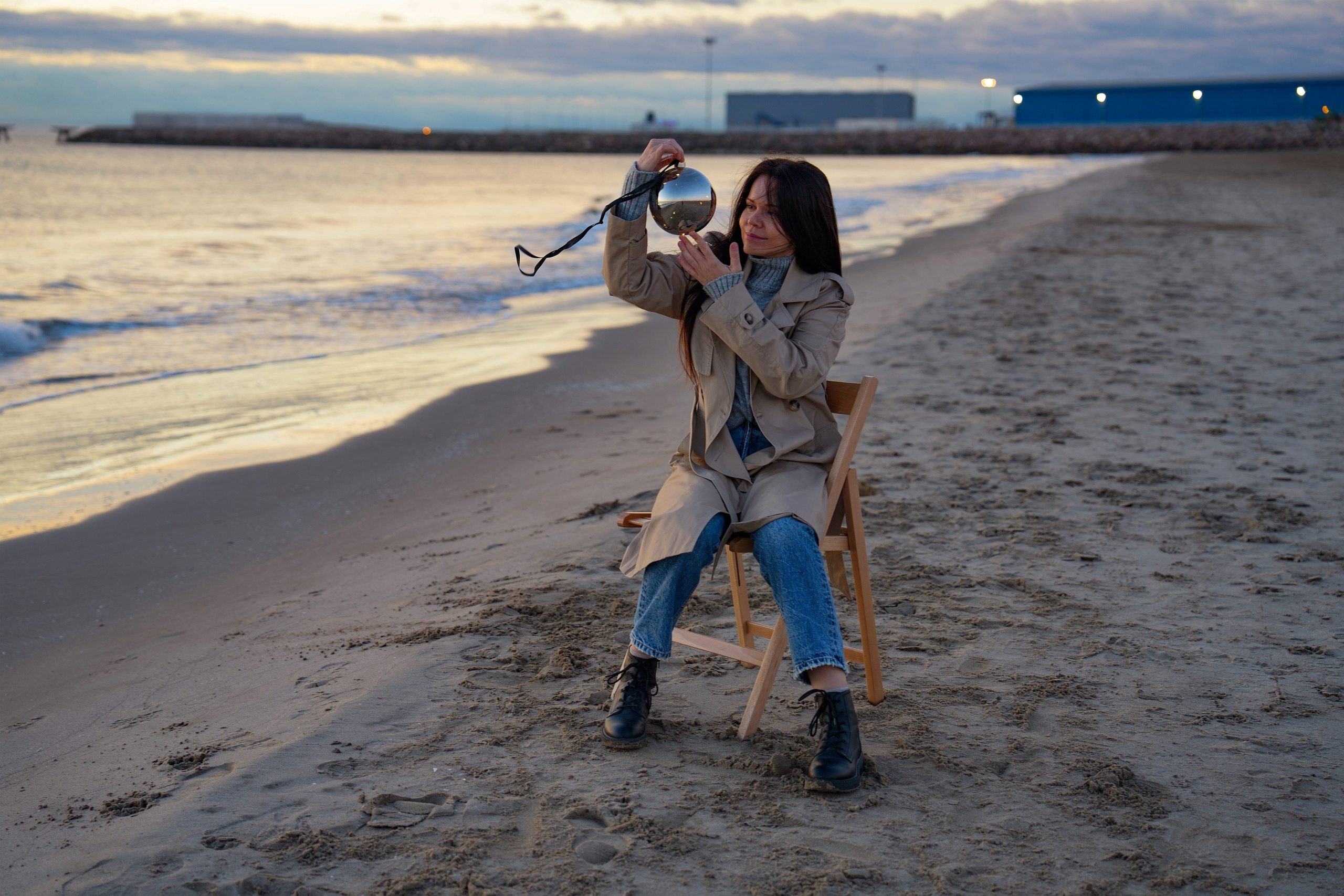 AMANECER OTOÑO. Fotógrafa Olena Petryk. Realizo sesiones de fotos en Puerto de Sagunto