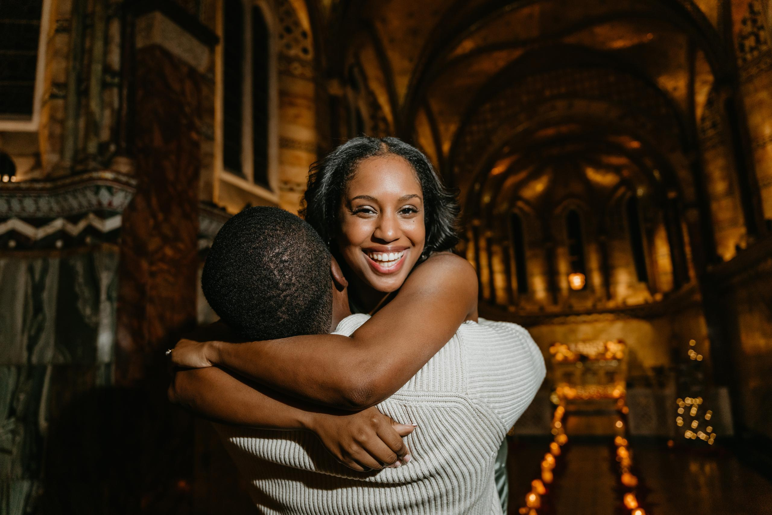 Proposal session at Fitzrovia Chapel. London Wedding Photographer|Natasha Ferreira
