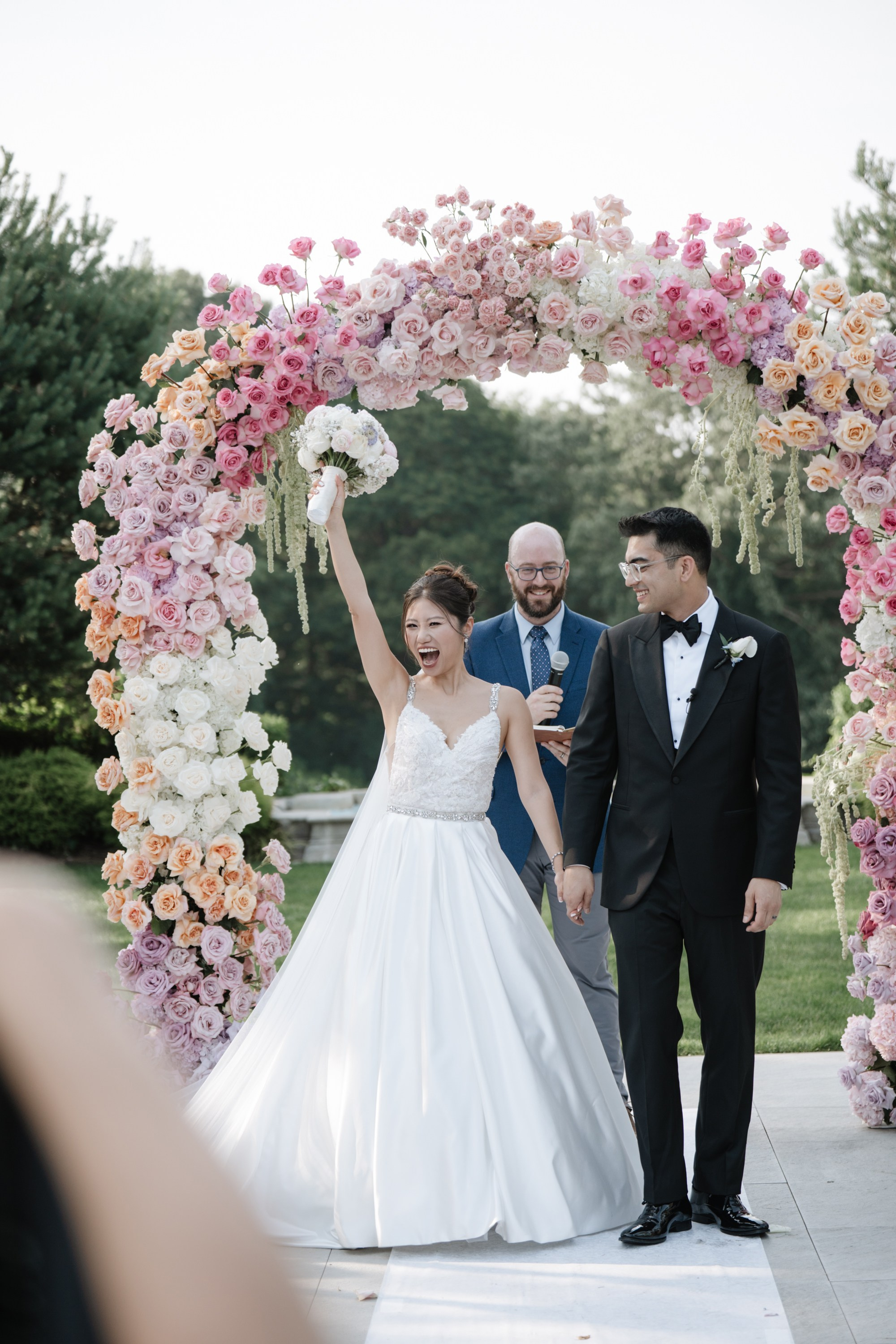 A stunning wedding with Asian style. Portrait and wedding photographer in New York