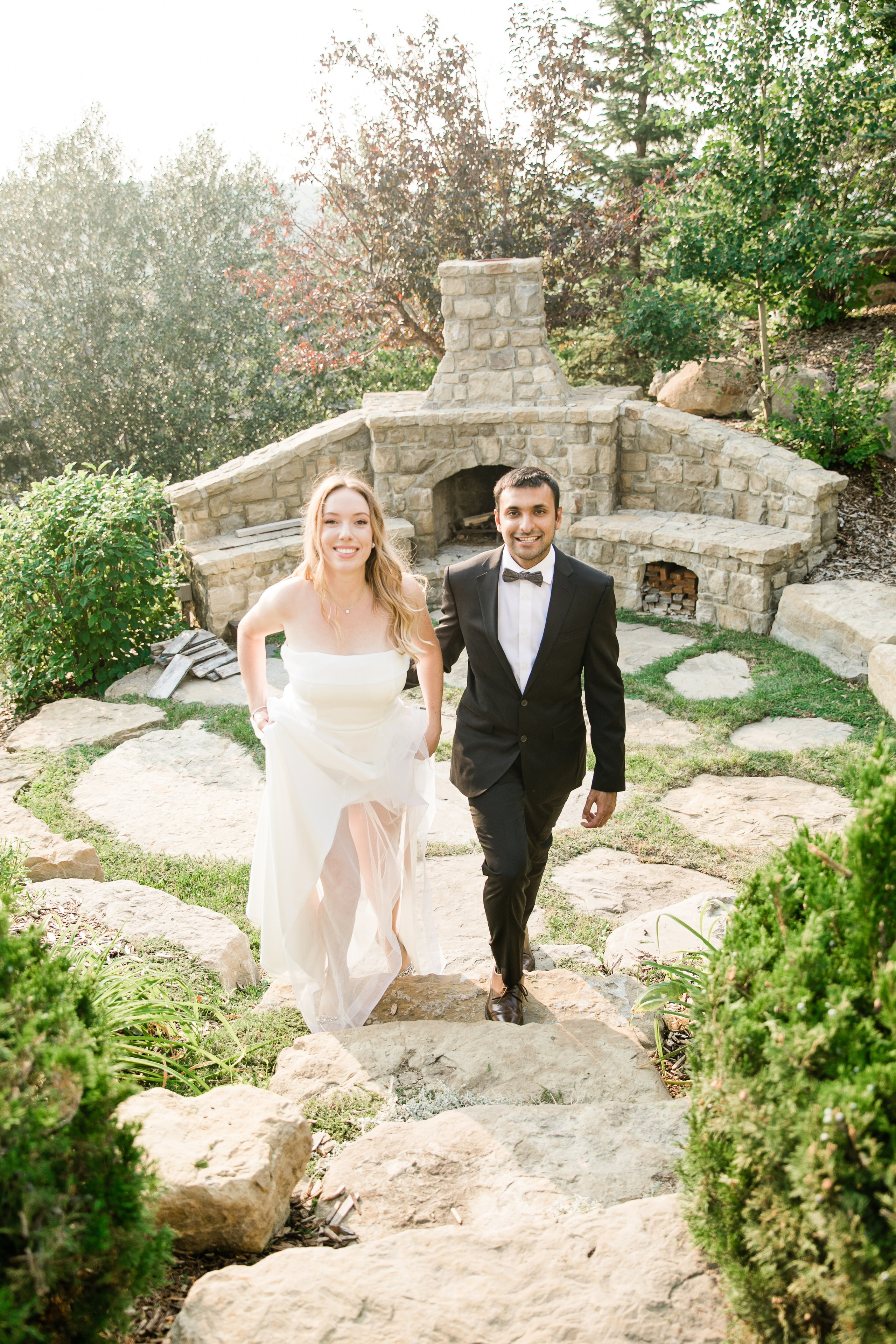 Assif & Vanessa Backyard Wedding. Ching Li Photography
