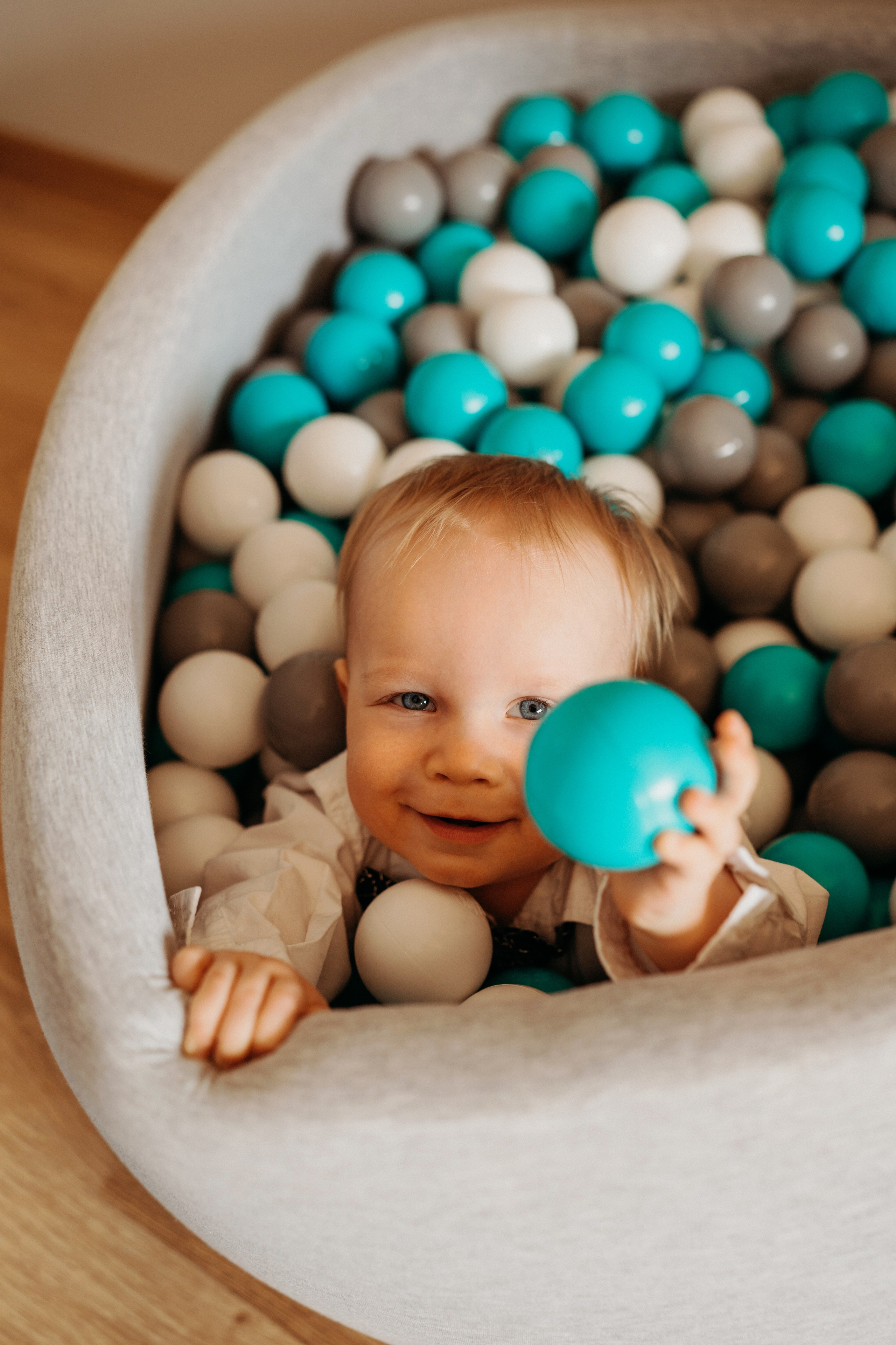 12 месяцев. Фотограф новорожденных и детей первого года Евгения Михалькевич