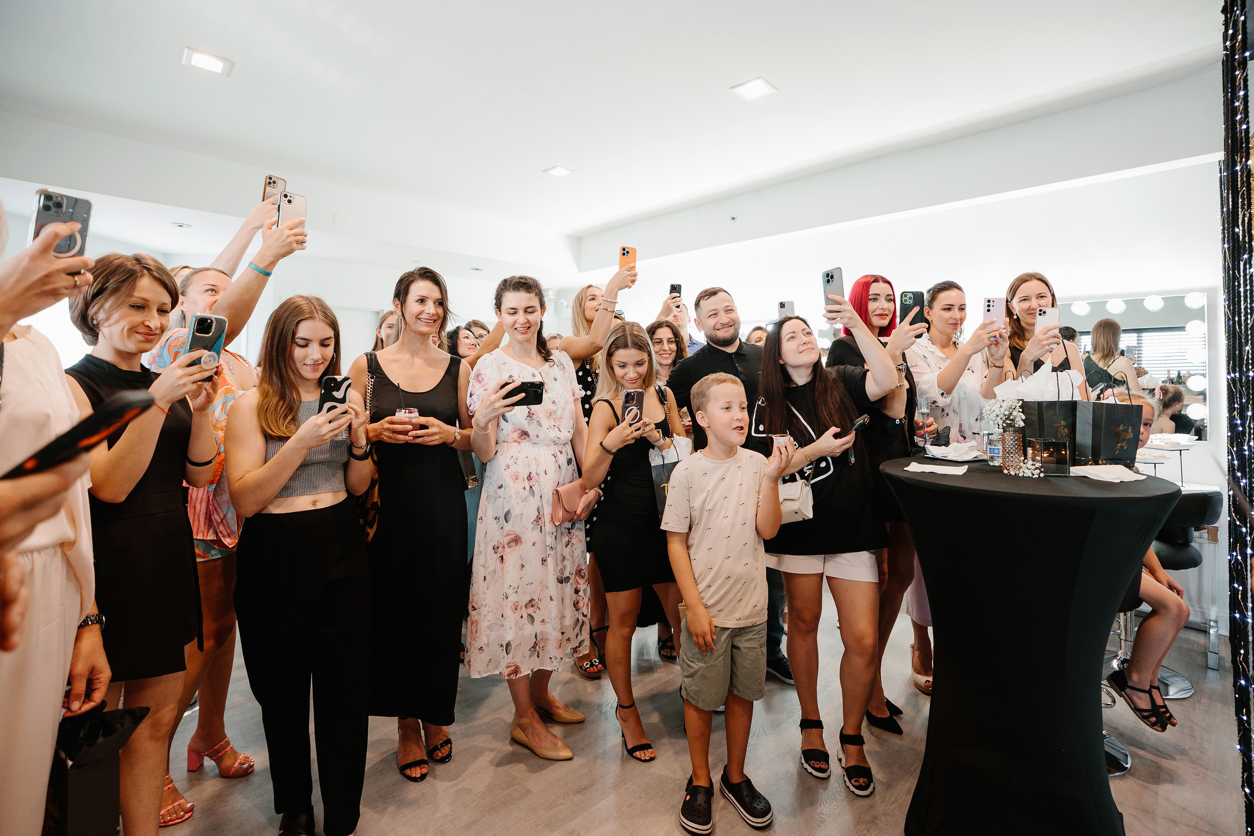 Grand Opening Anna Mania 08.20.2023. Wedding family event photographer in Chicago Nick Yushevich