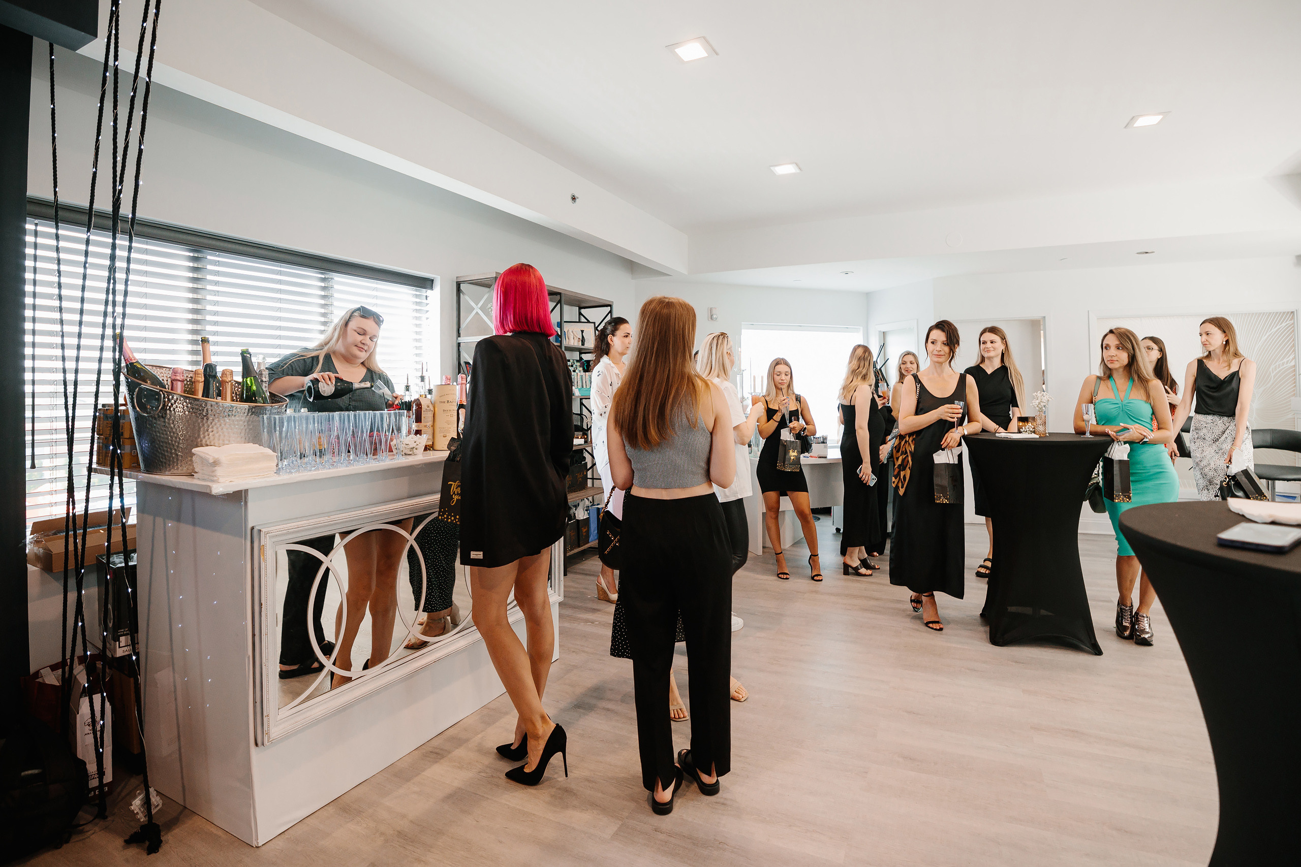 Grand Opening Anna Mania 08.20.2023. Wedding family event photographer in Chicago Nick Yushevich