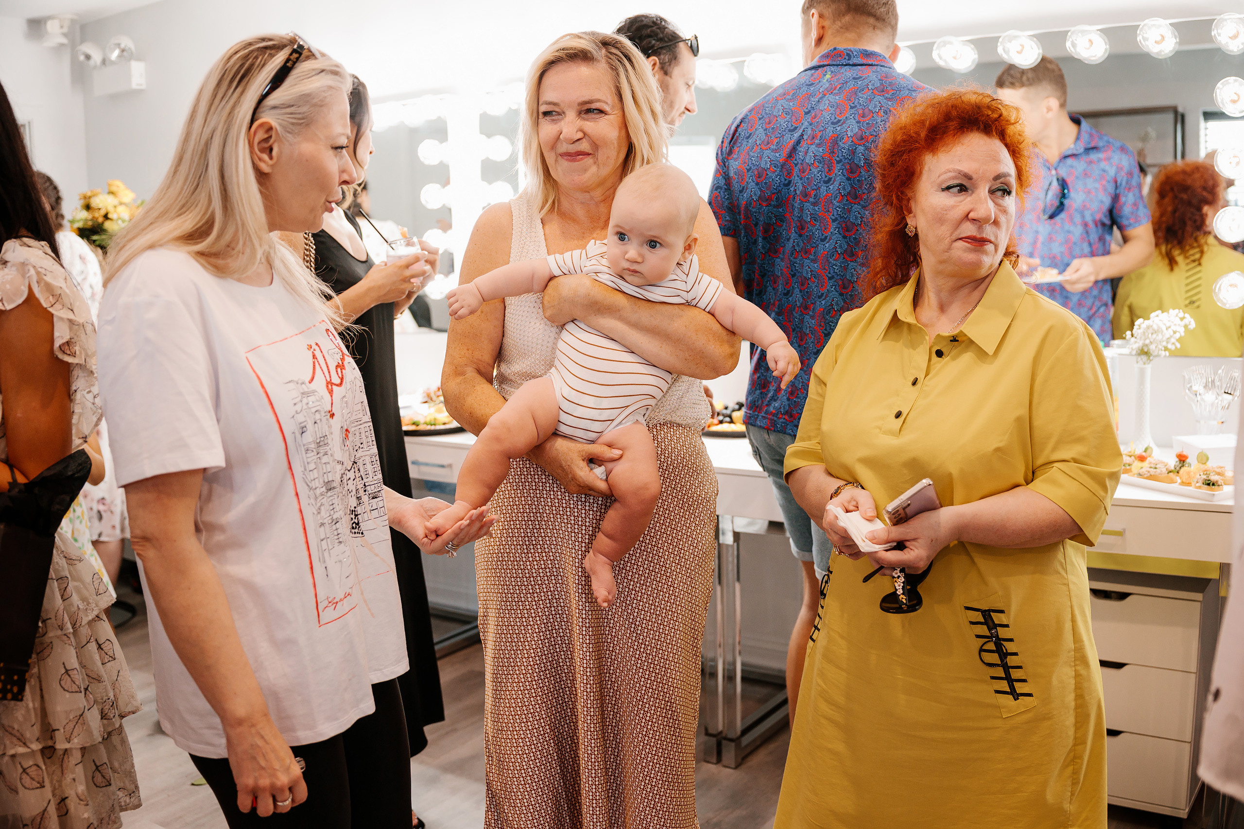 Grand Opening Anna Mania 08.20.2023. Wedding family event photographer in Chicago Nick Yushevich