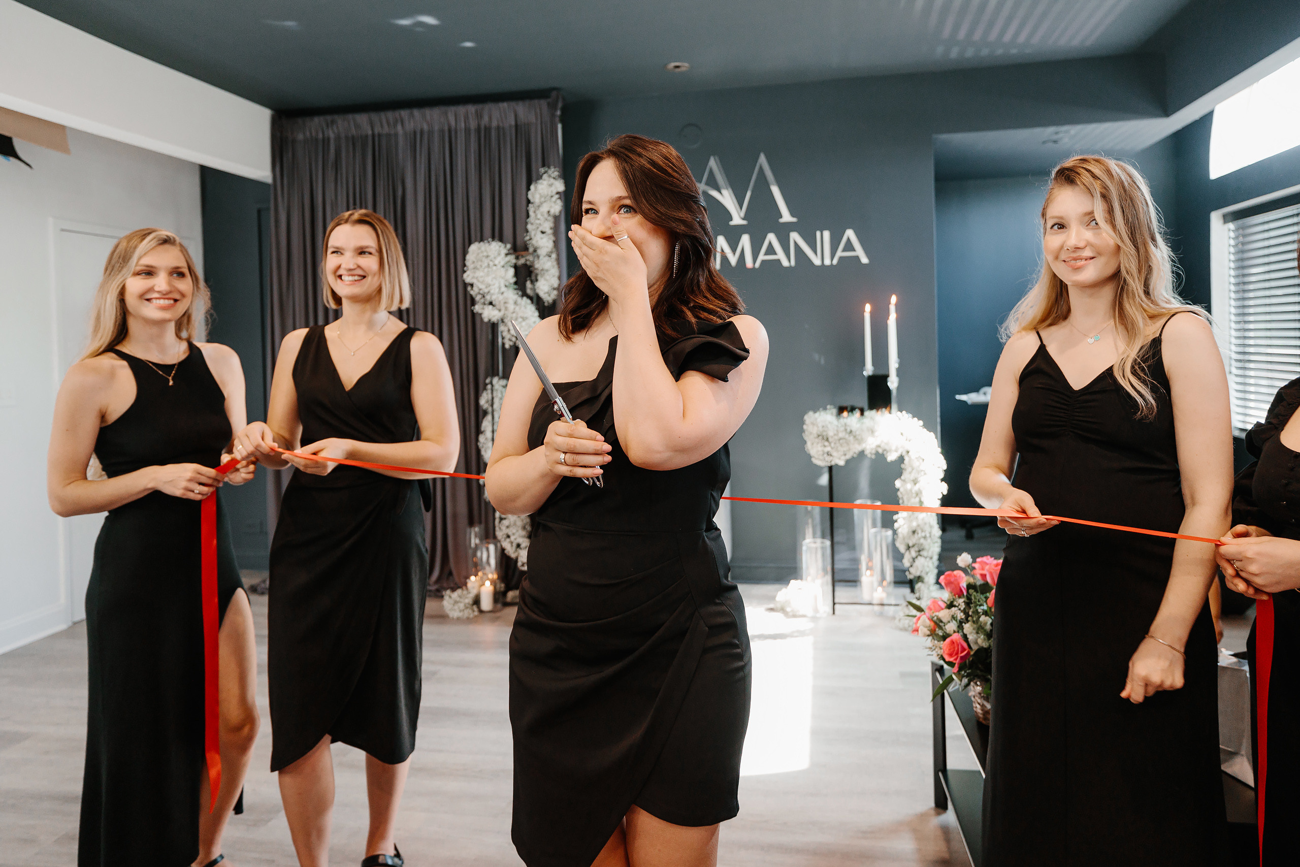 Grand Opening Anna Mania 08.20.2023. Wedding family event photographer in Chicago Nick Yushevich