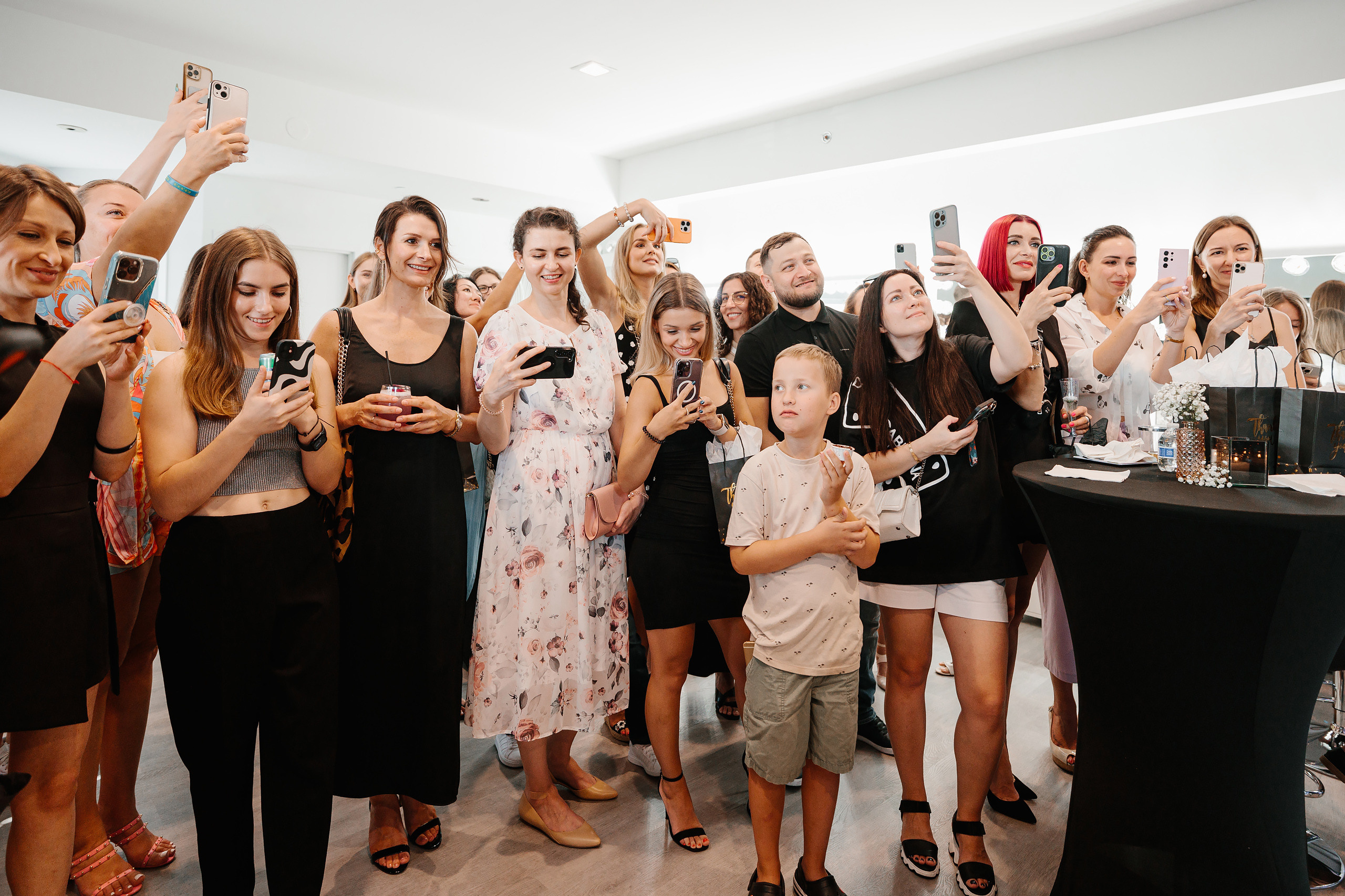 Grand Opening Anna Mania 08.20.2023. Wedding family event photographer in Chicago Nick Yushevich