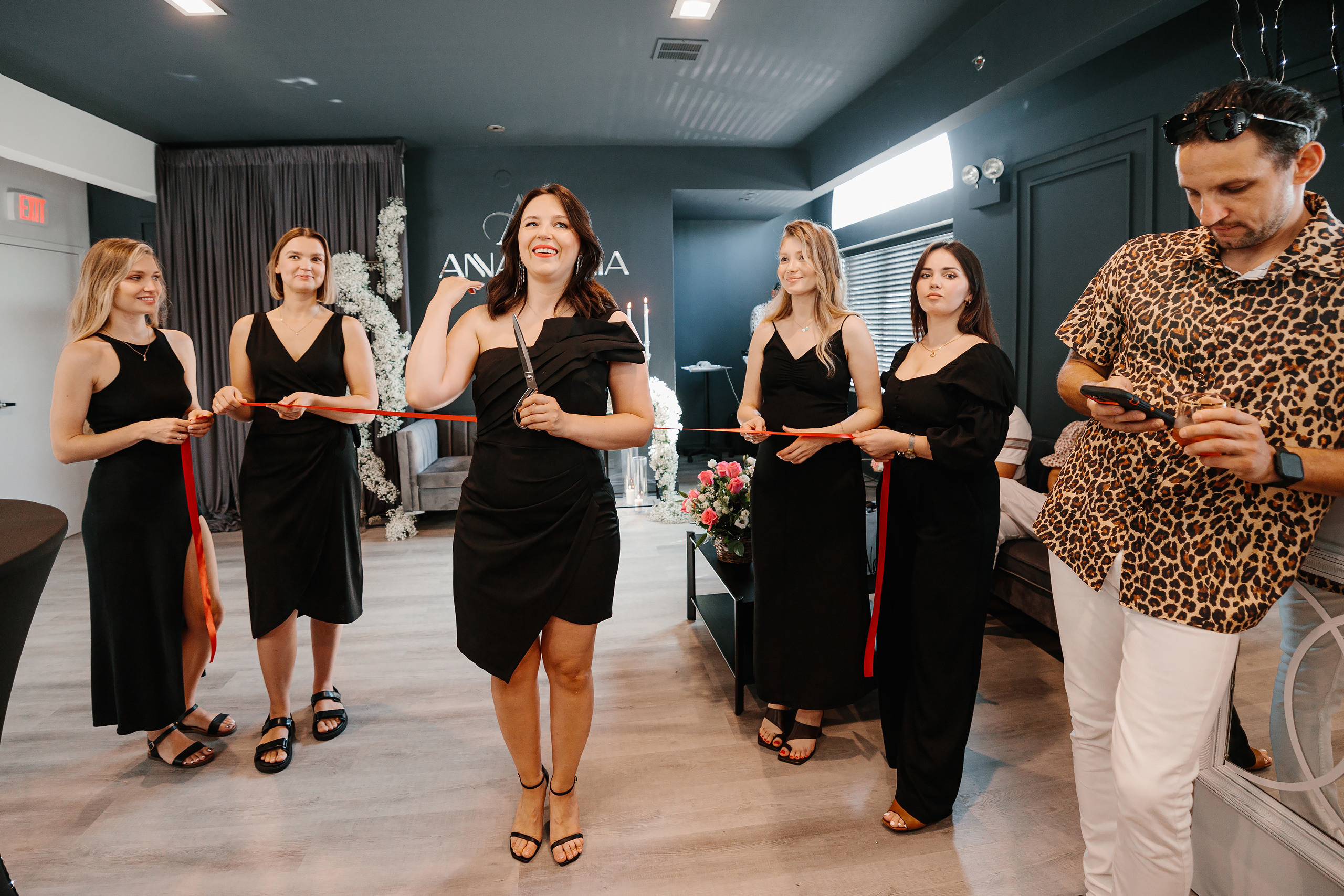 Grand Opening Anna Mania 08.20.2023. Wedding family event photographer in Chicago Nick Yushevich