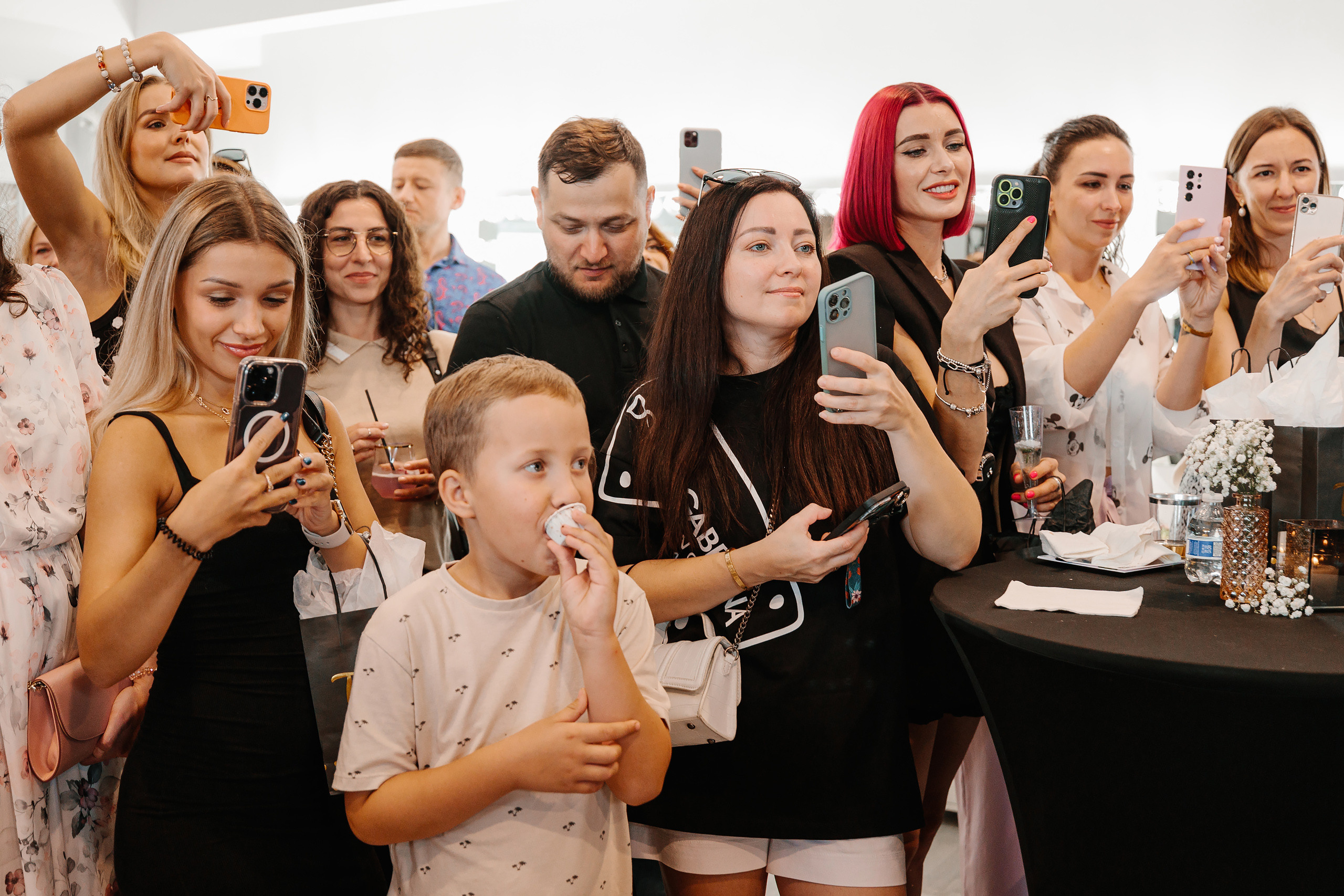 Grand Opening Anna Mania 08.20.2023. Wedding family event photographer in Chicago Nick Yushevich