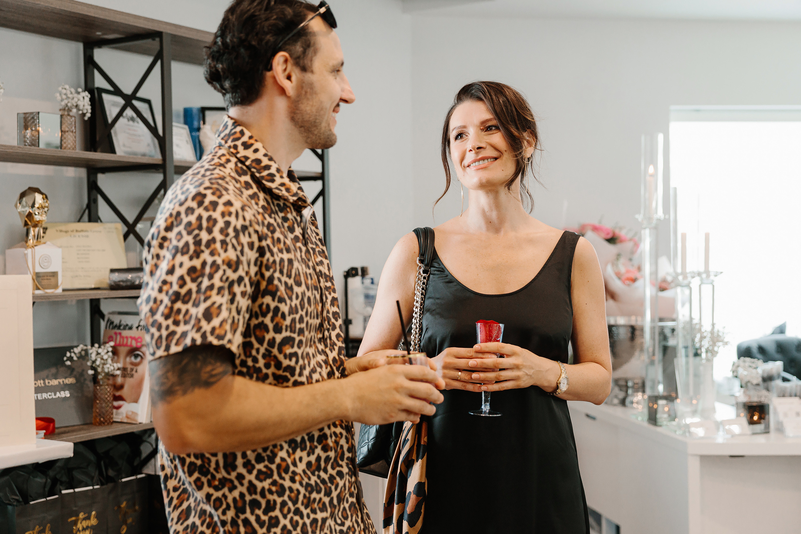 Grand Opening Anna Mania 08.20.2023. Wedding family event photographer in Chicago Nick Yushevich