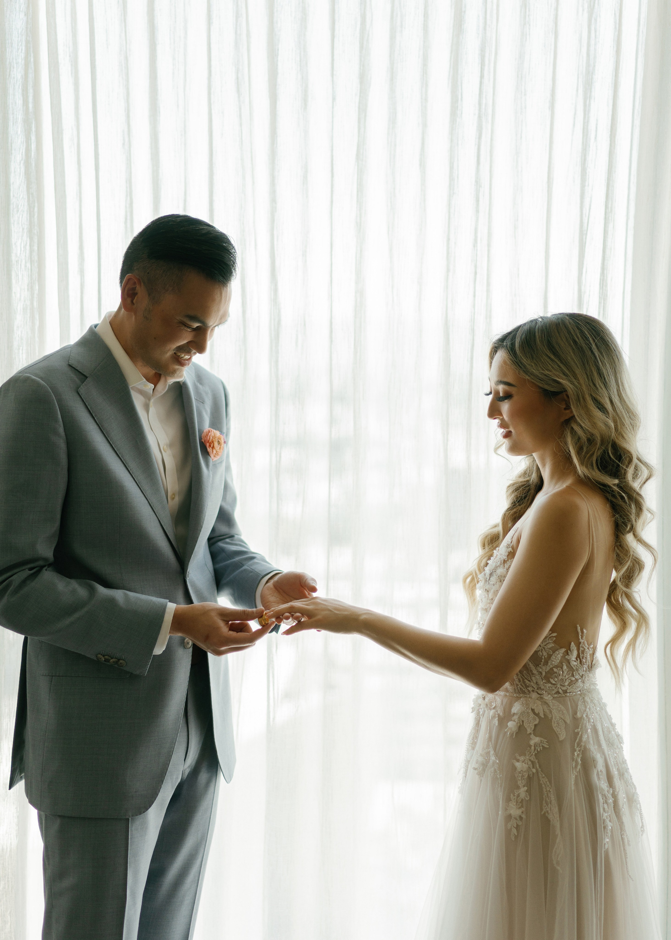 Wedding at Conrad Hotel Los Angeles. Wedding Photography & Videography Team in California, Los Angeles, San Francisco, San Diego and Travel