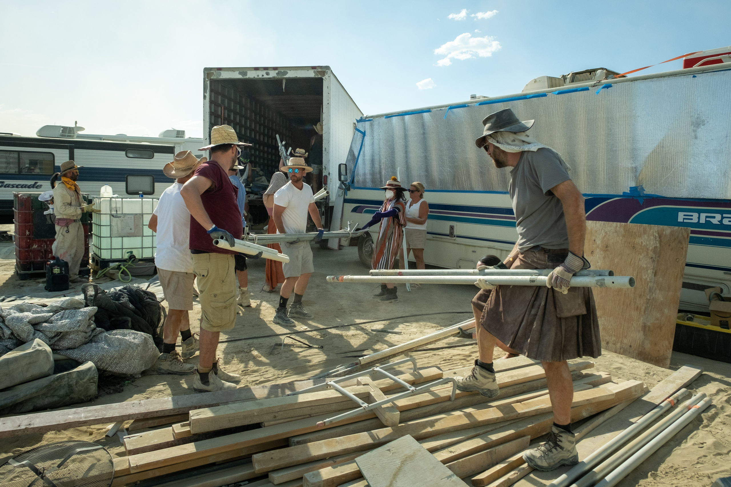 BURNING MAN 2024. Reportage concert portrait photography in the San Francisco Bay Area