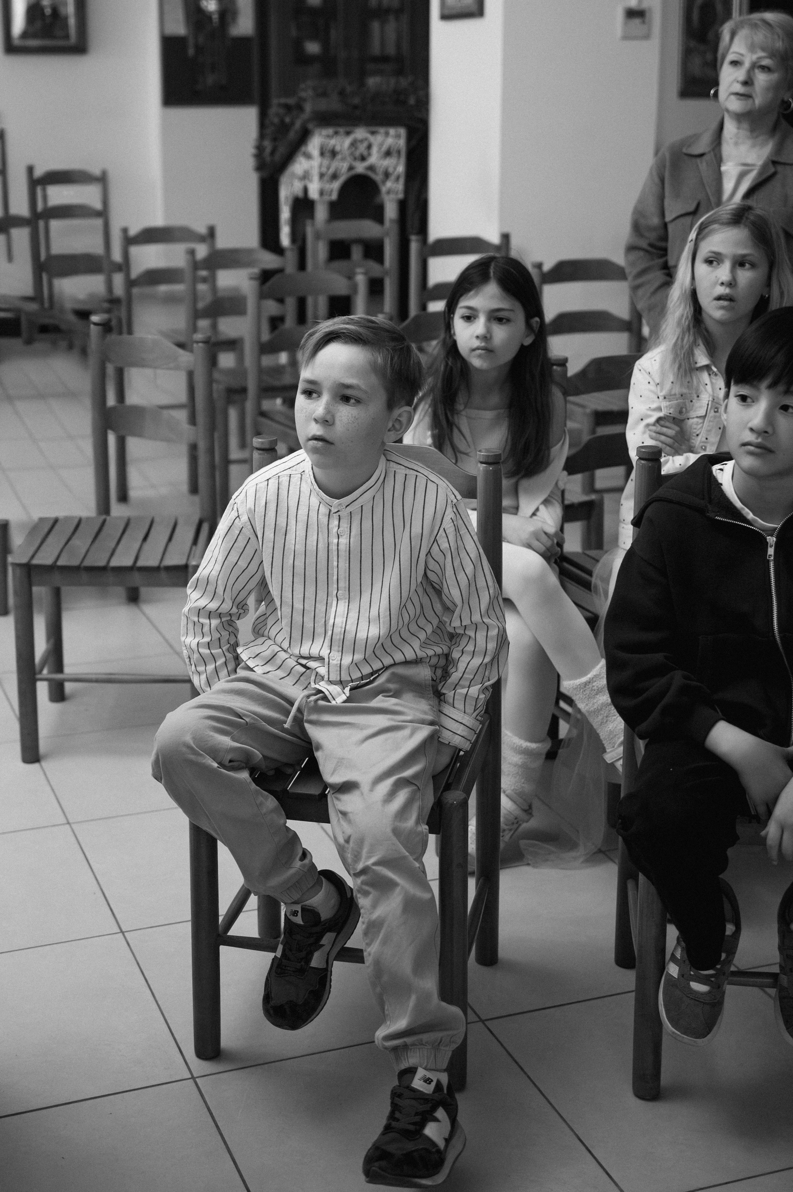 Baptism Mihail. Family, children, portrait, and event photography in Thessaloniki