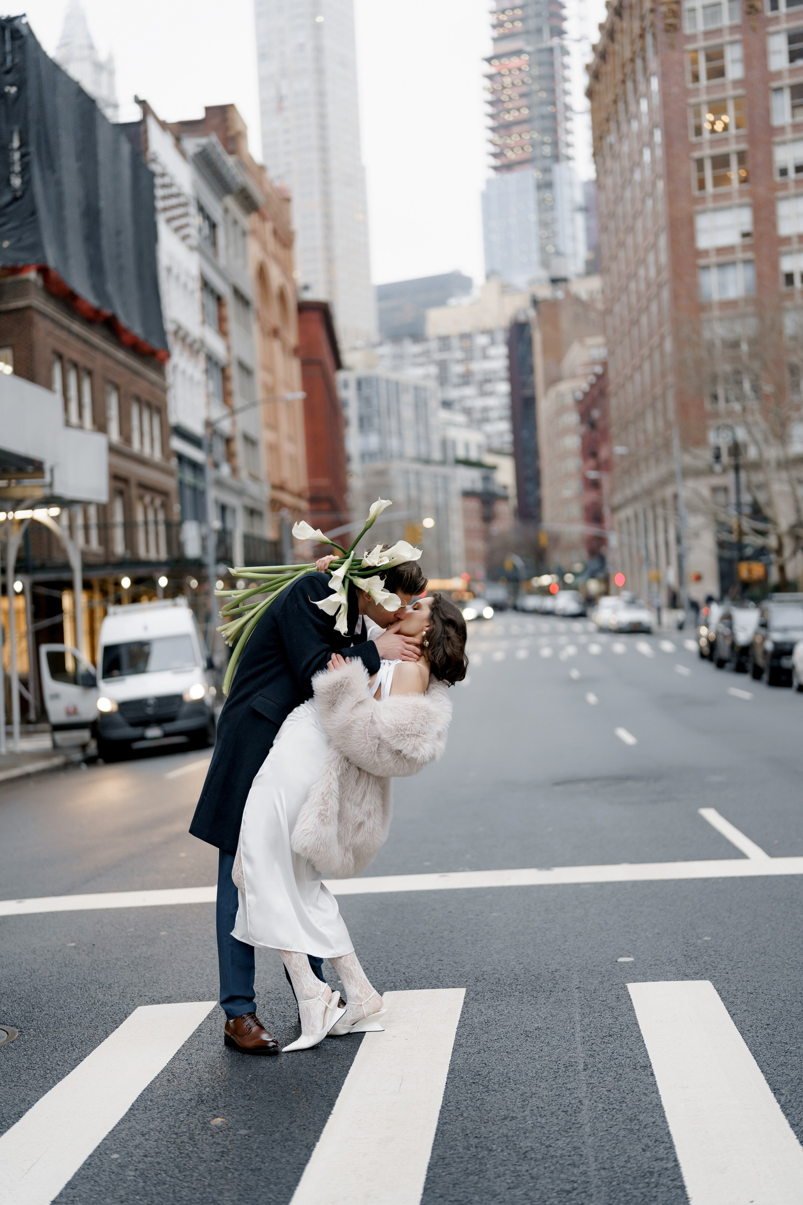 Alina and Dan’s Bold and Stylish Engagement Shoot. Wedding photographer and videographer New York | New Jersey