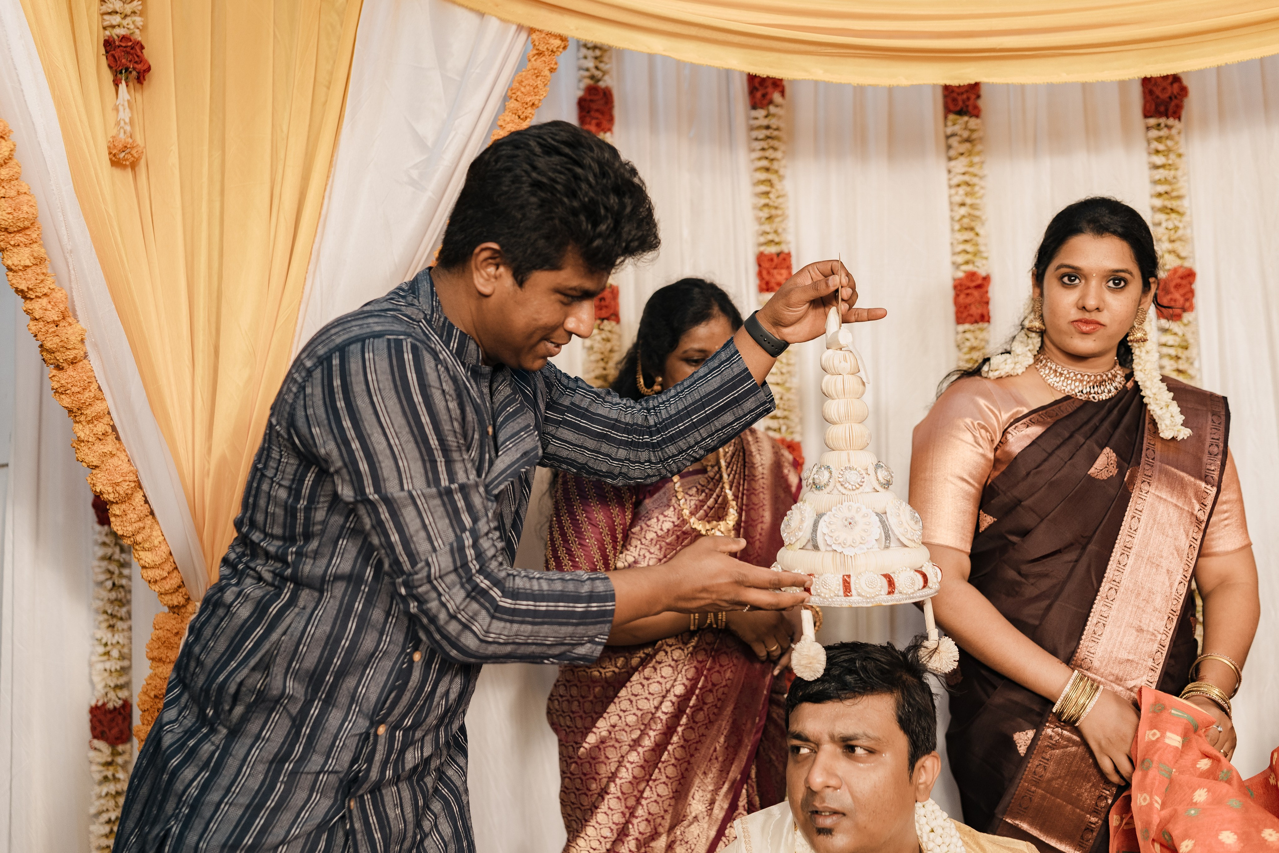 Sagaya & Rakesh. Agam Vizha