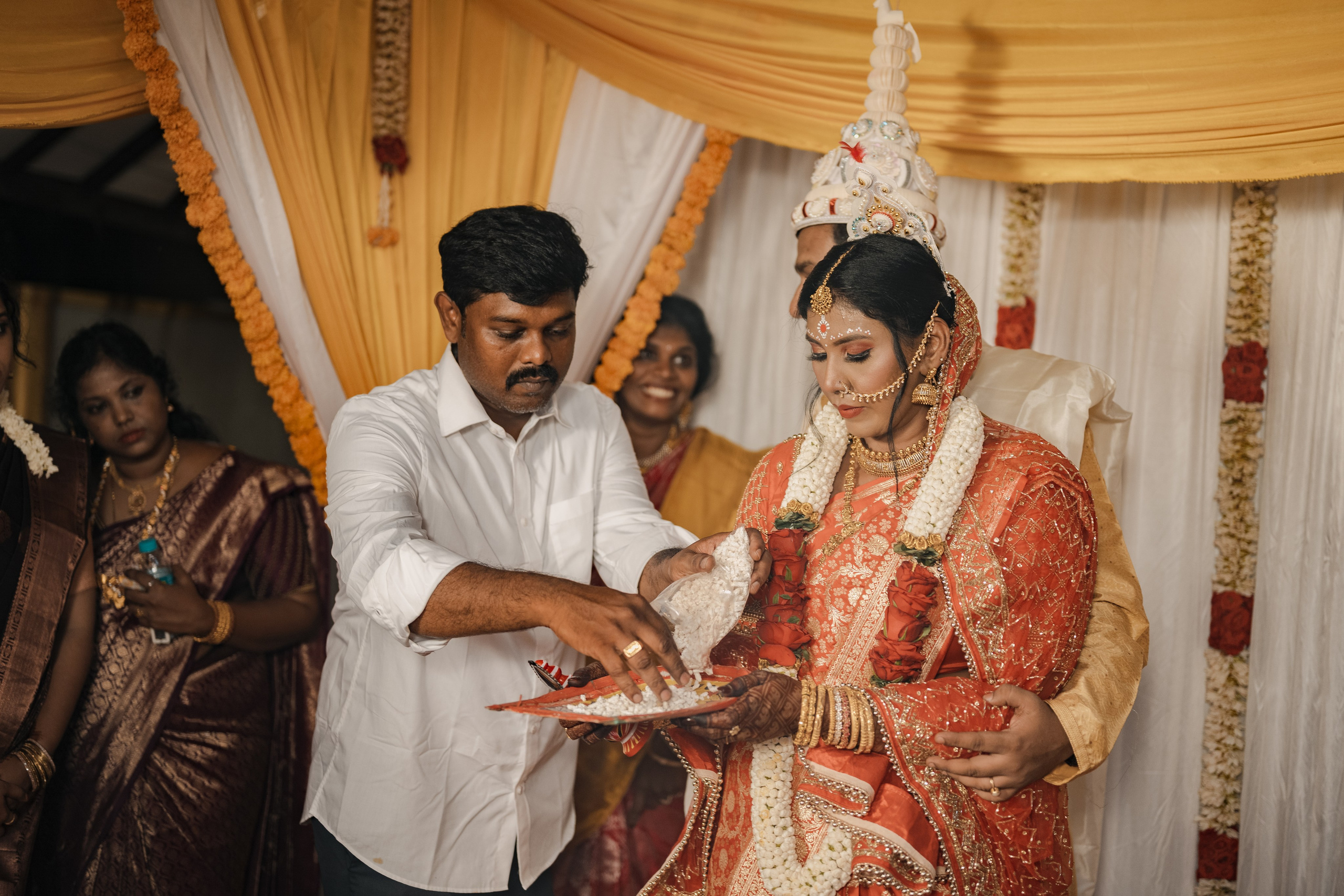 Sagaya & Rakesh. Agam Vizha