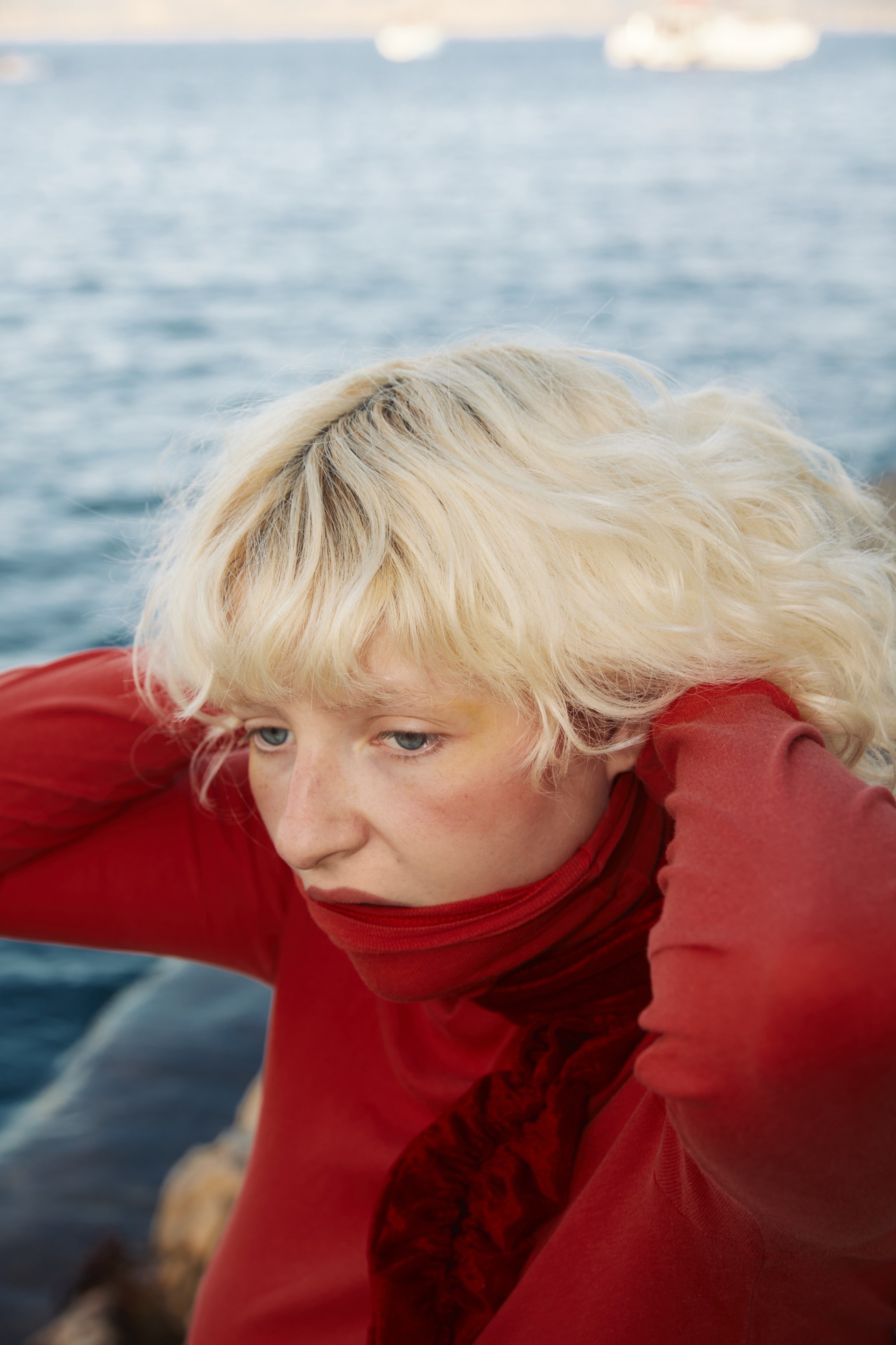 Katia Gilman. Singer of Annabelle Billiard band. Photographer Katya Vlasova