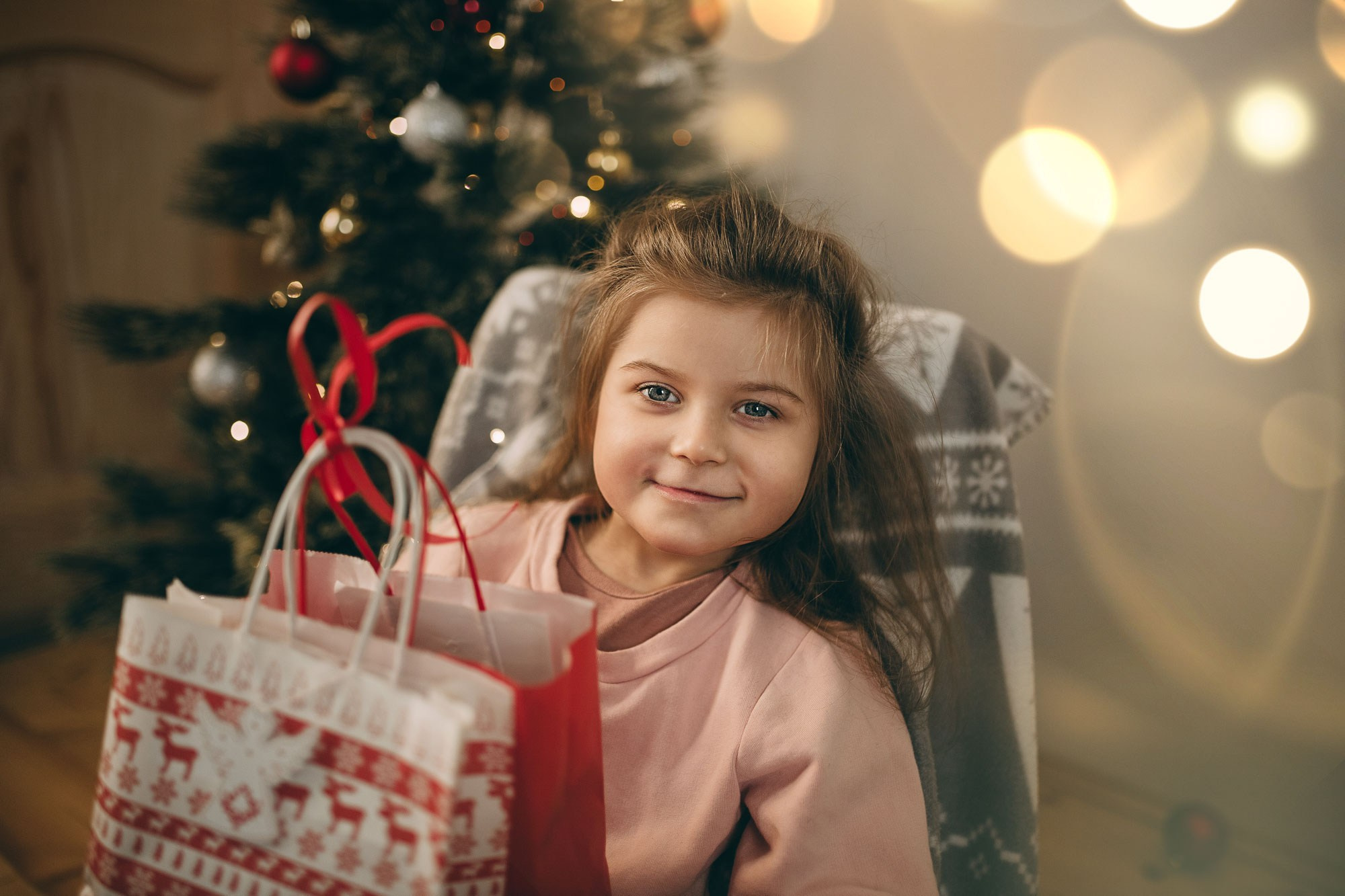 Рождественская фотосессия дома. Fotogrāfs Rīgā — Katerina Gordik