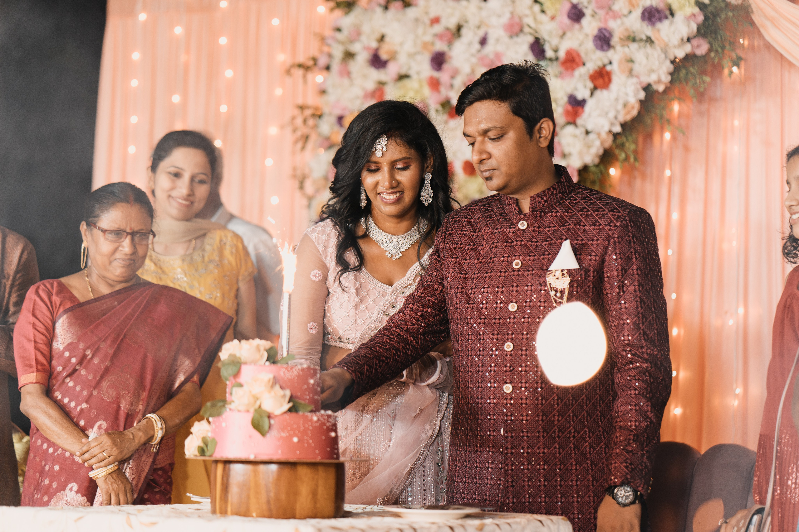 Sagaya & Rakesh. Agam Vizha