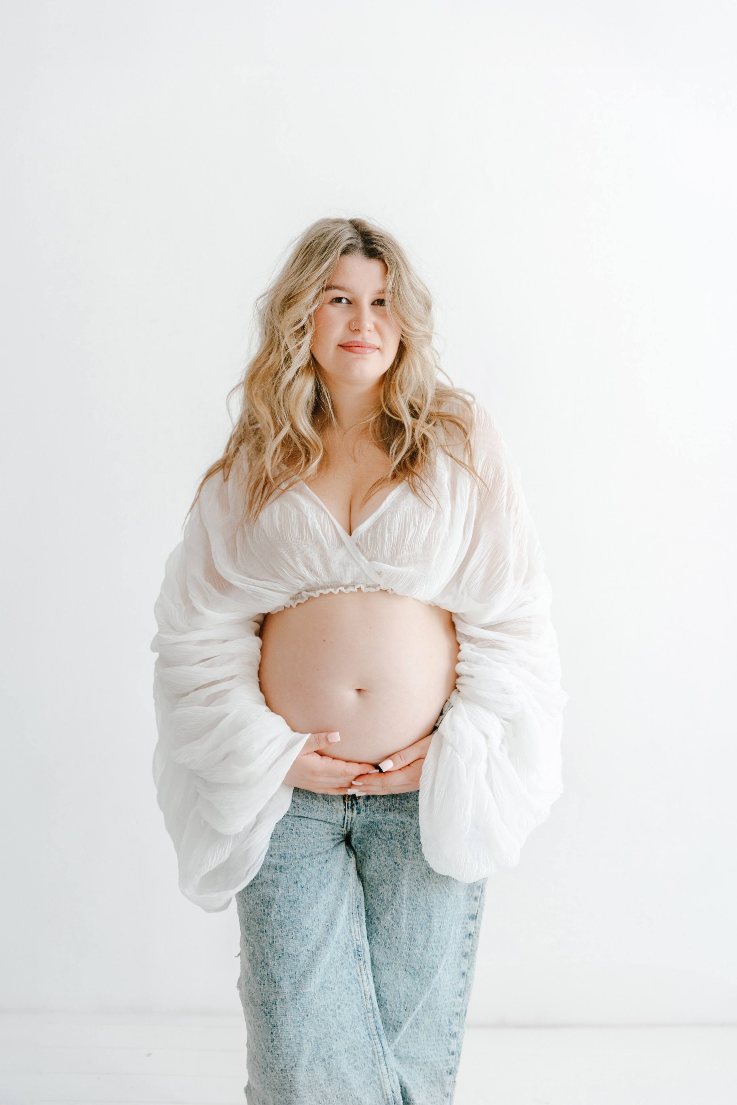 MATERNITY. Svitlana Miahka fotografa a Genova