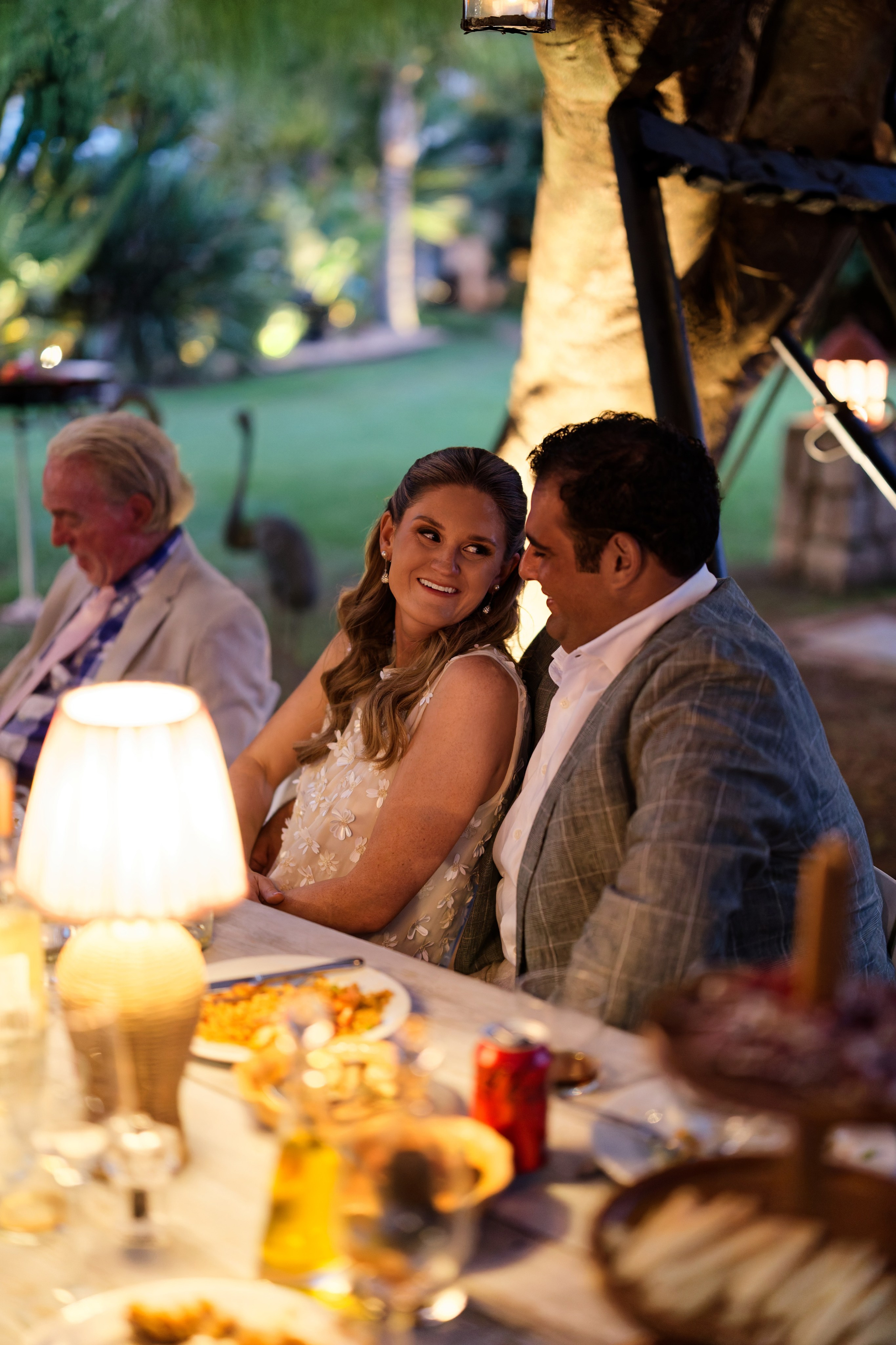 Welcome dinner of Gracie & Joe at Gran Villa Rosa