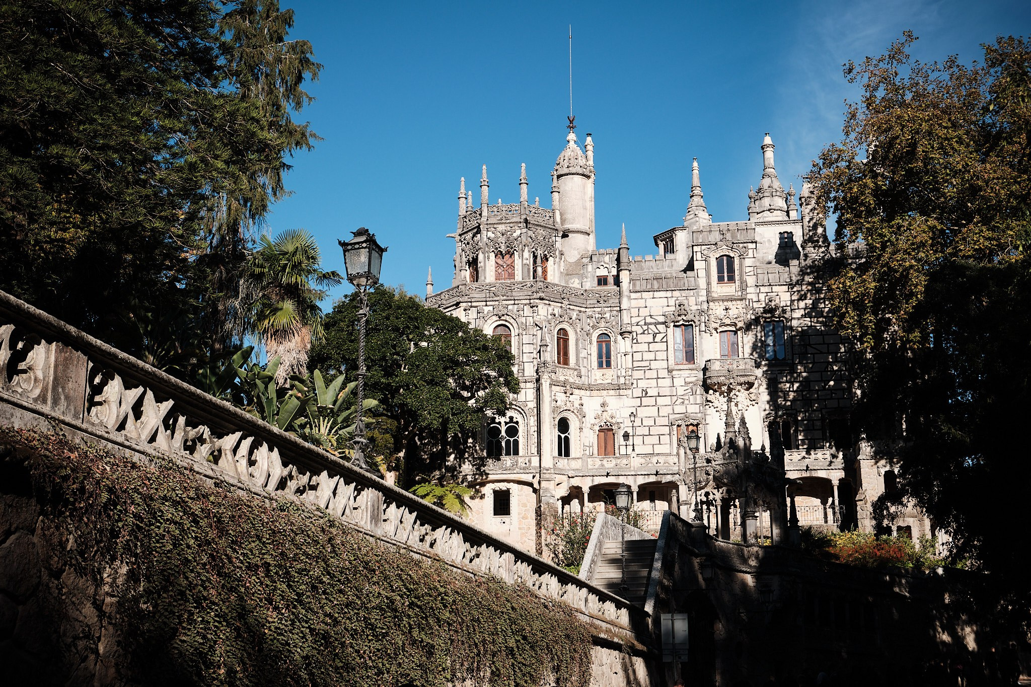 Quinta da Regaleira, Sintra, Portugalia. Pagina principală