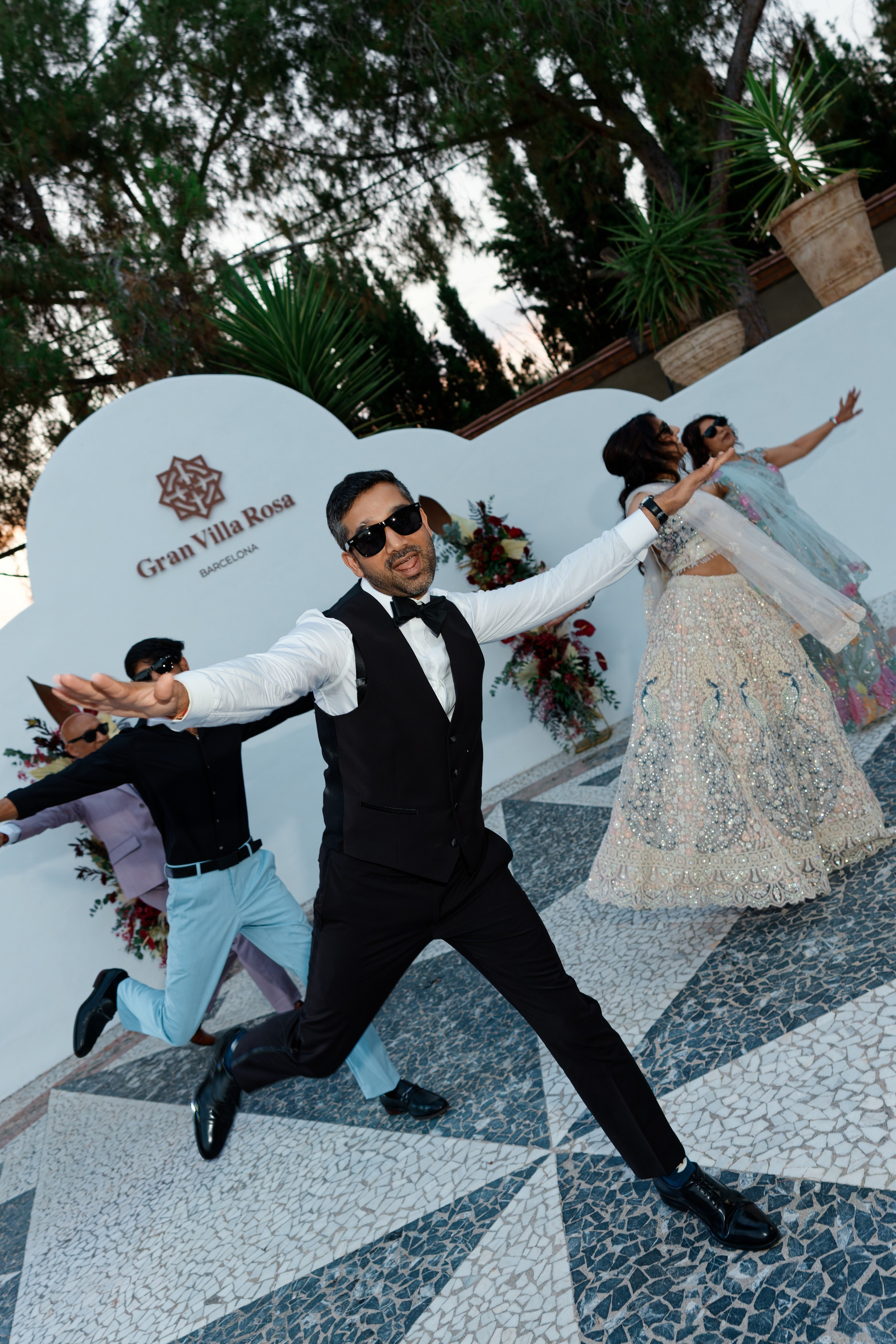 Indian wedding at Gran Villa Rosa, Barcelona