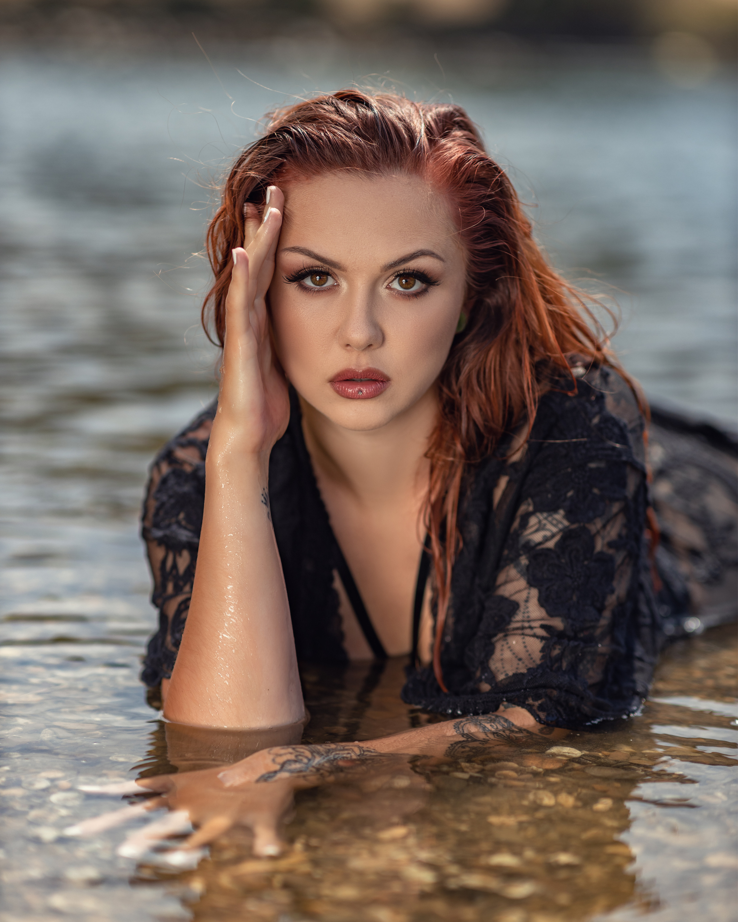 Wassershooting an der Donau