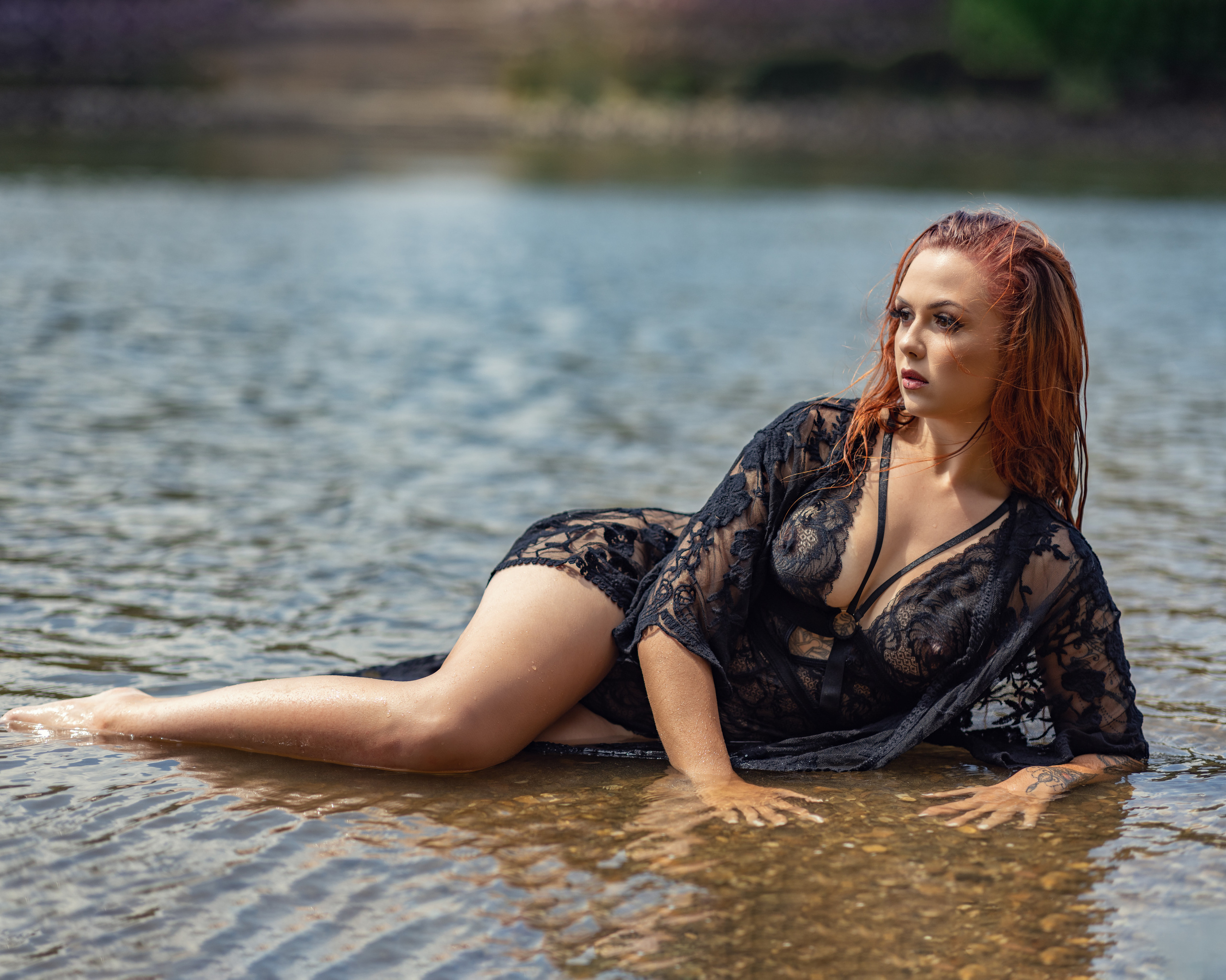 Wassershooting an der Donau