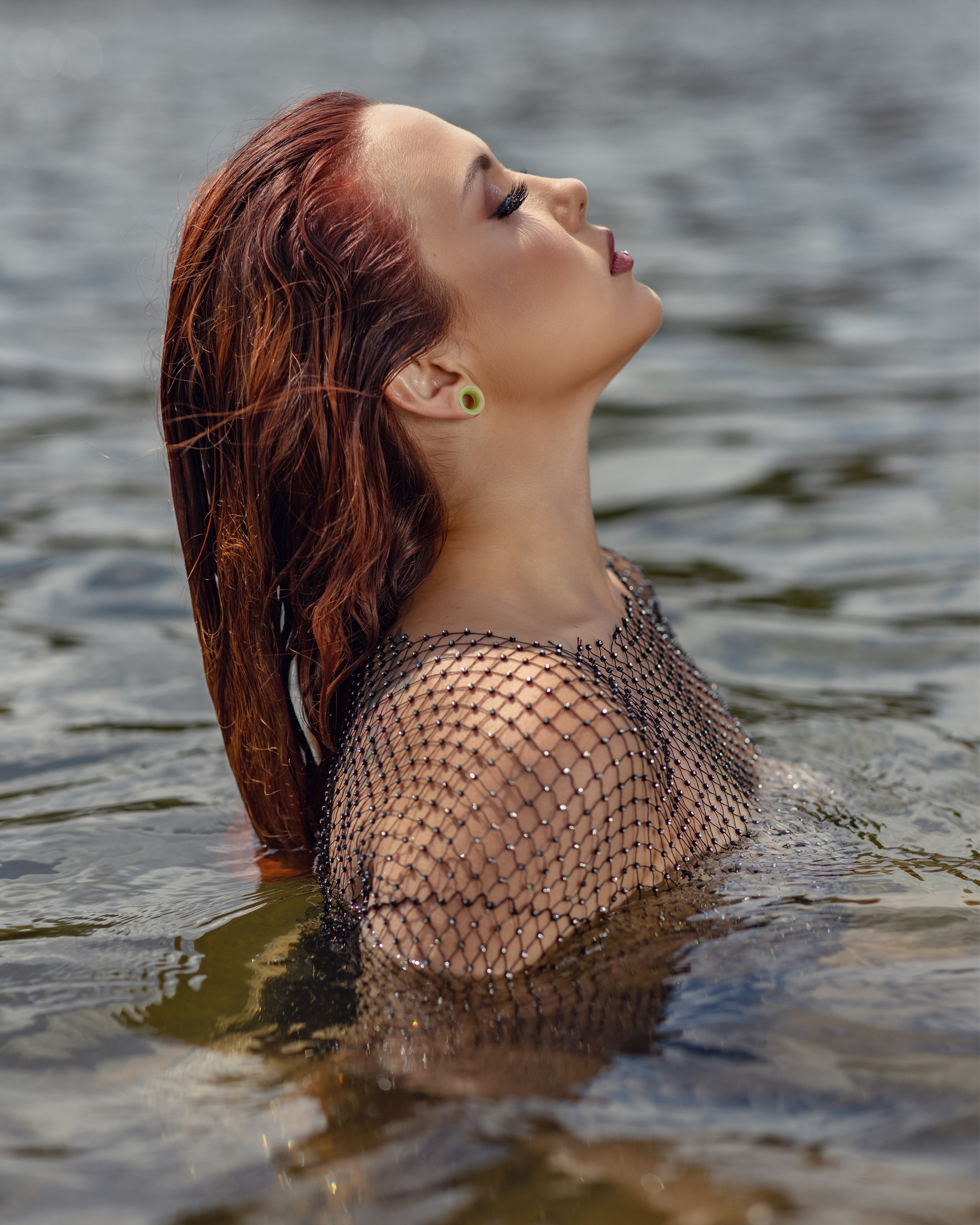 Wassershooting an der Donau