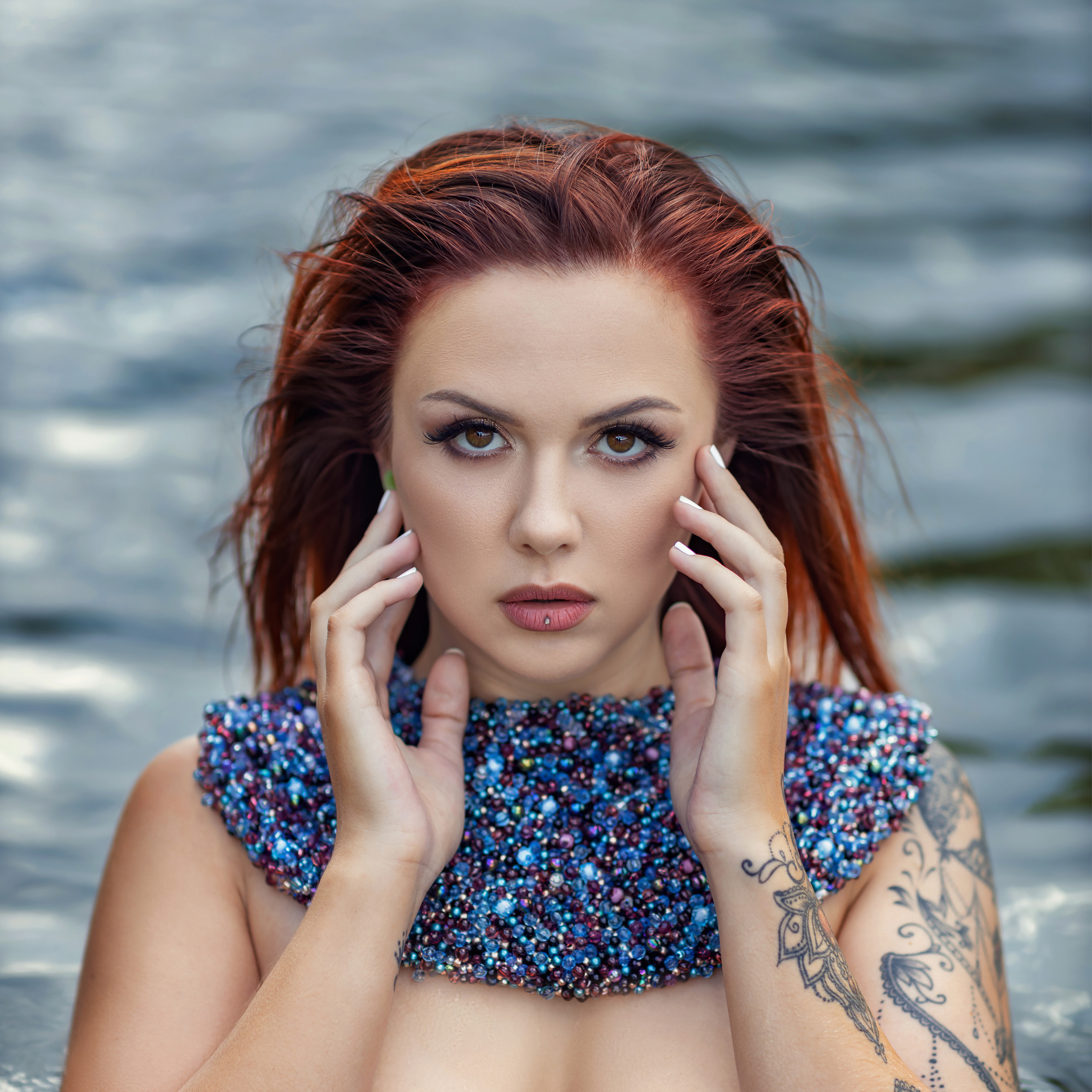 Wassershooting an der Donau