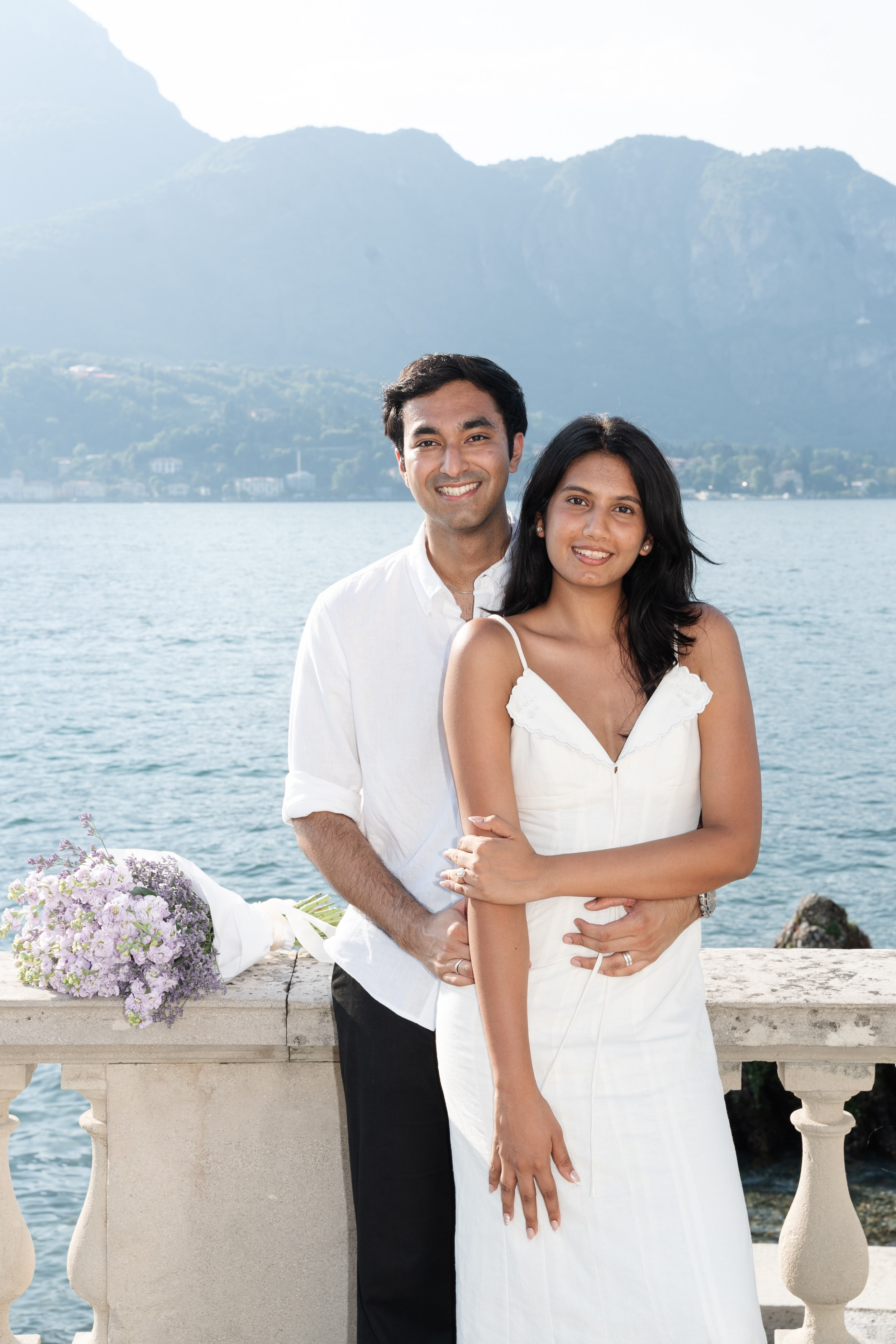 Secret Proposal at Villa Melzi, Lake Como. Lake Como Proposal Photographer | Surprise Proposals & Engagements