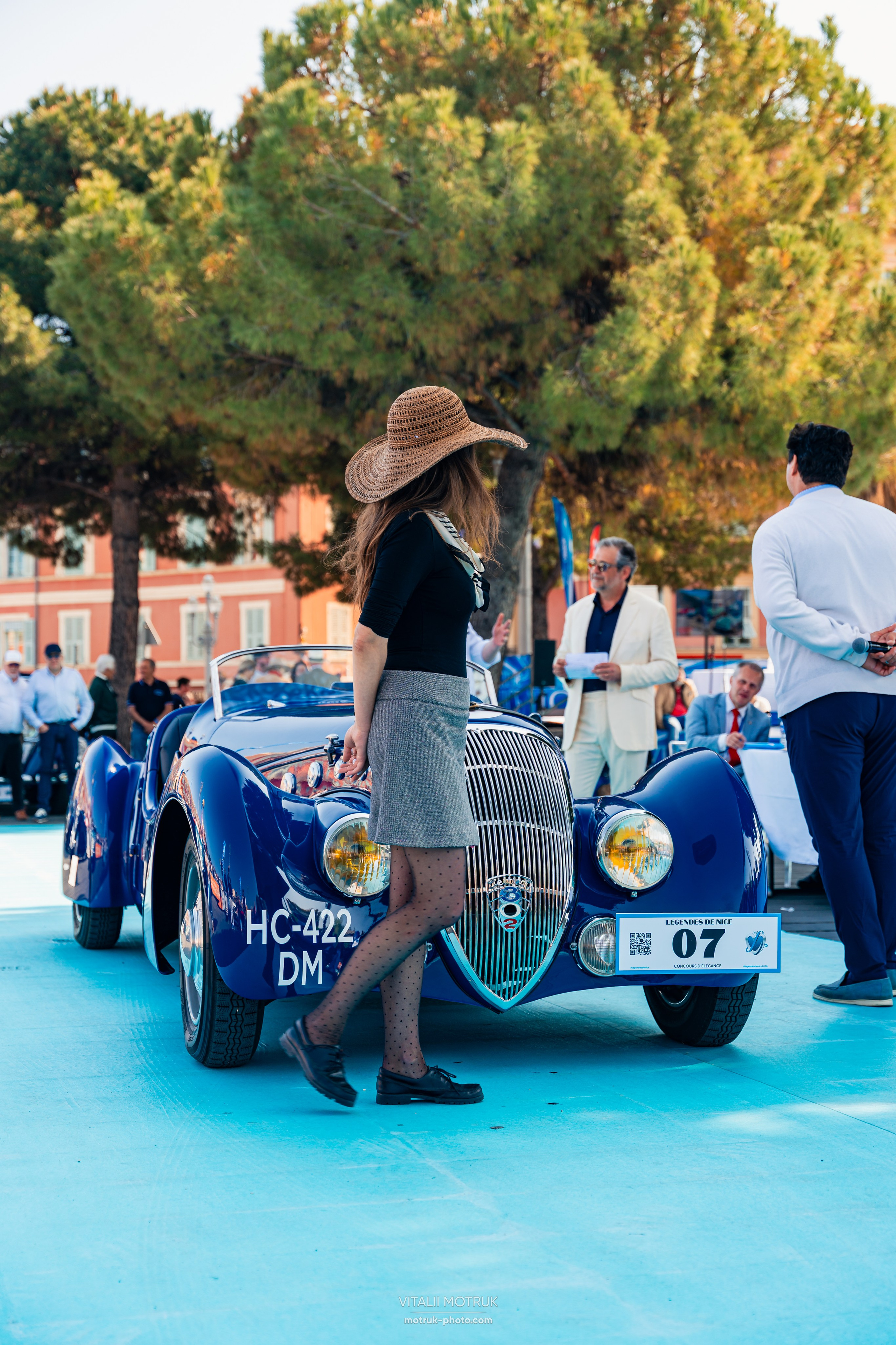 Legends de Nice. Photographe de voitures à Paris — Vitalii Motruk