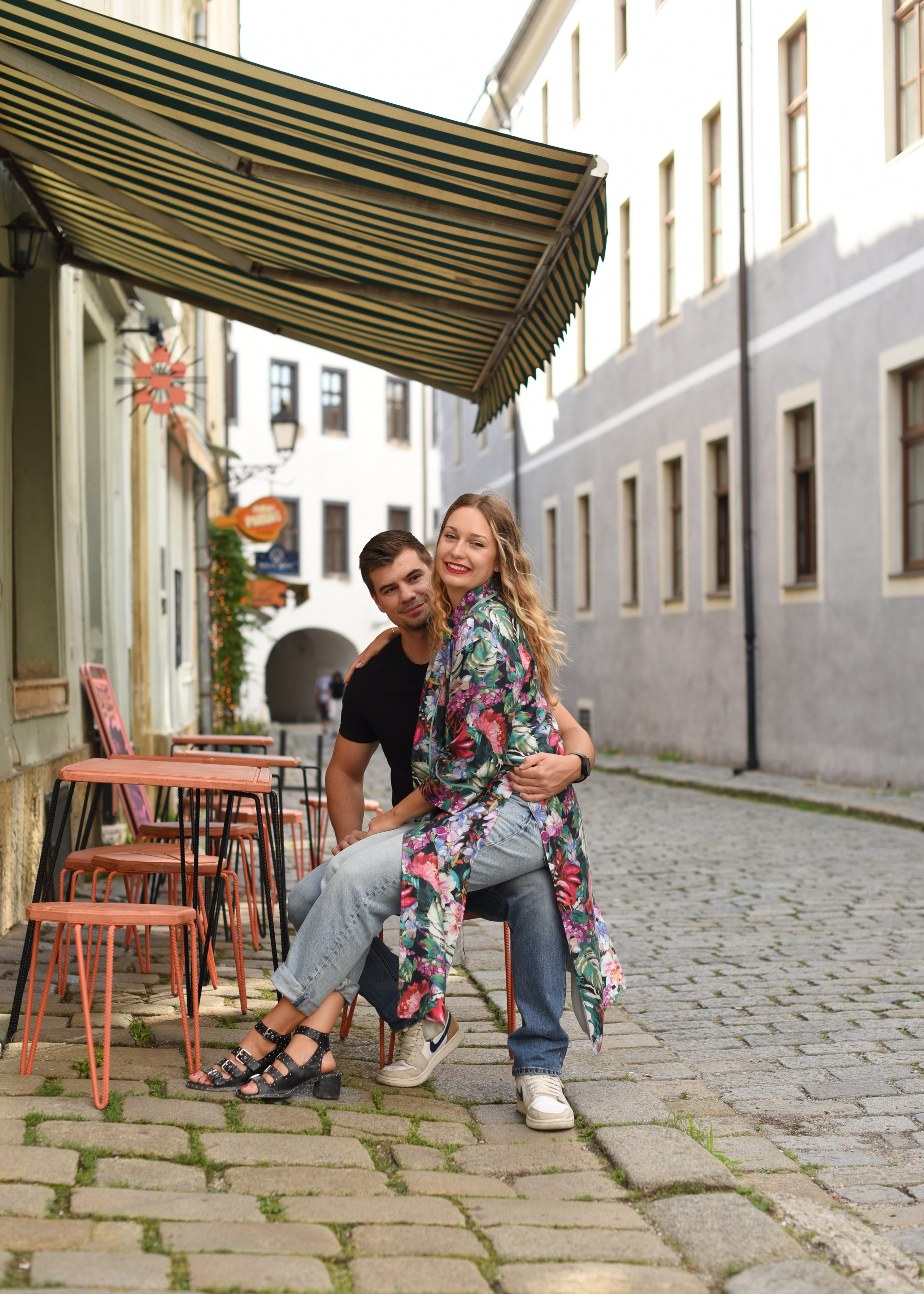 Phillip & Michaela in Bratislava. Photo Vienna and Bratislava