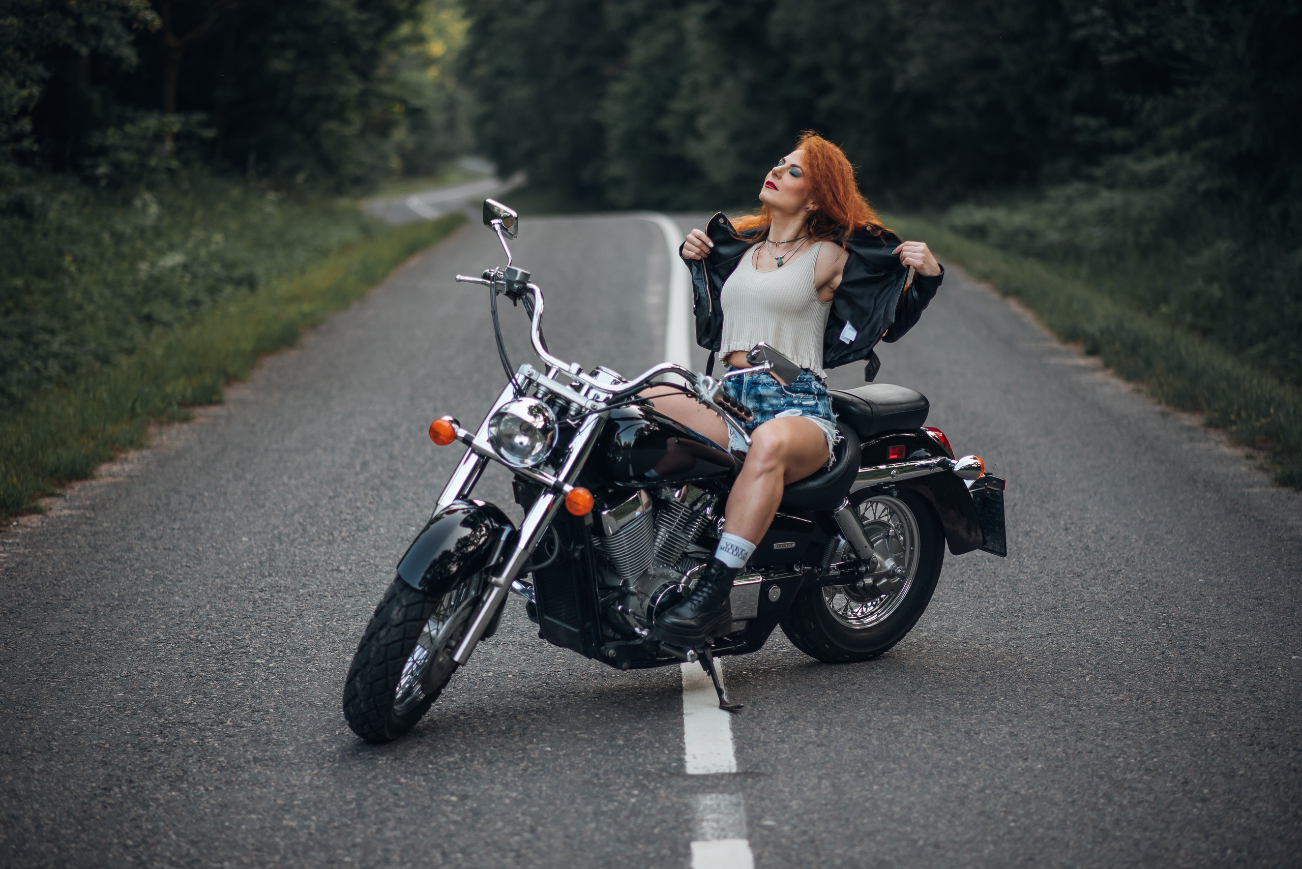 Portretai. Aukse Stravi fotografė