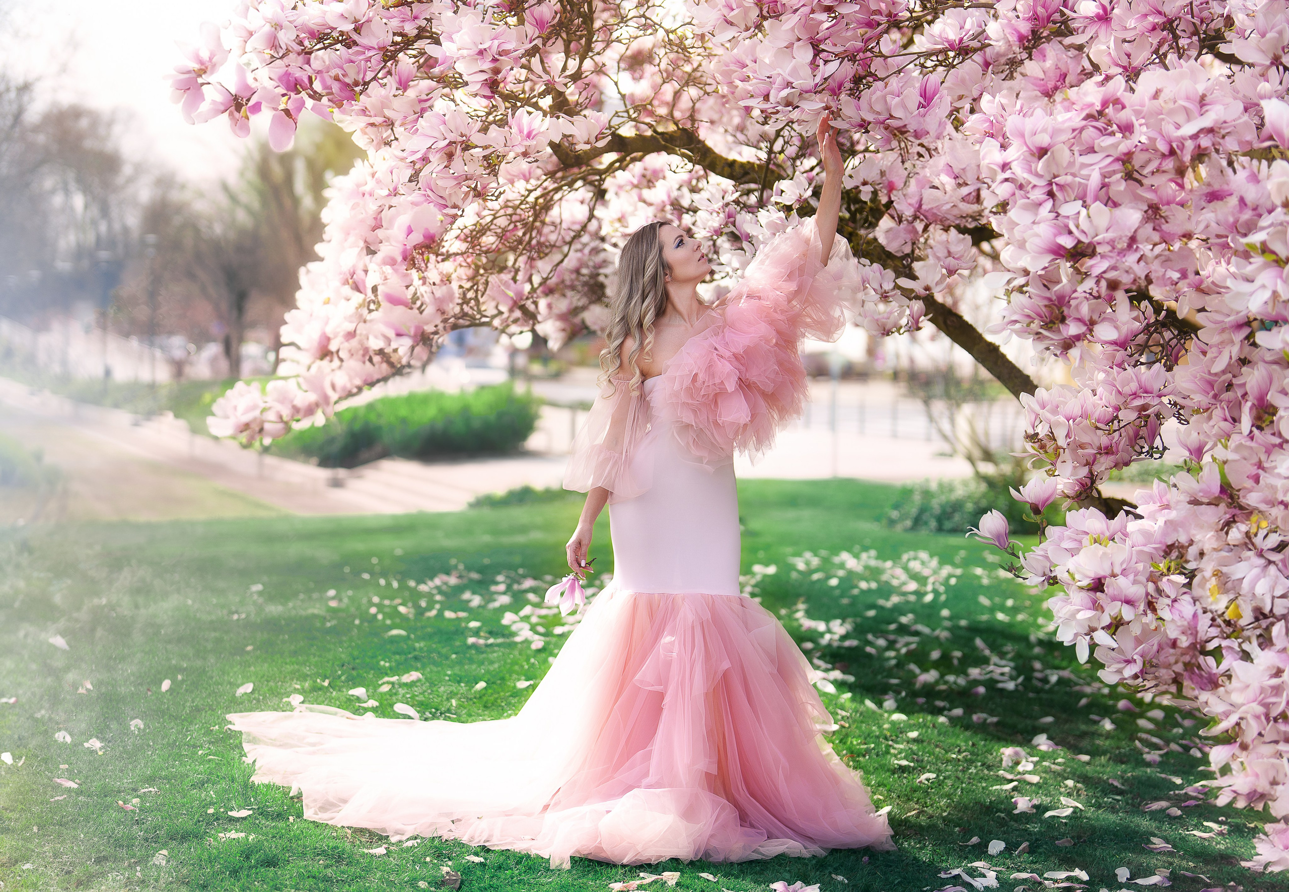 Magnolien. Familien, Lifestyle und Portrait Fotografin in Trier, Luxembourg