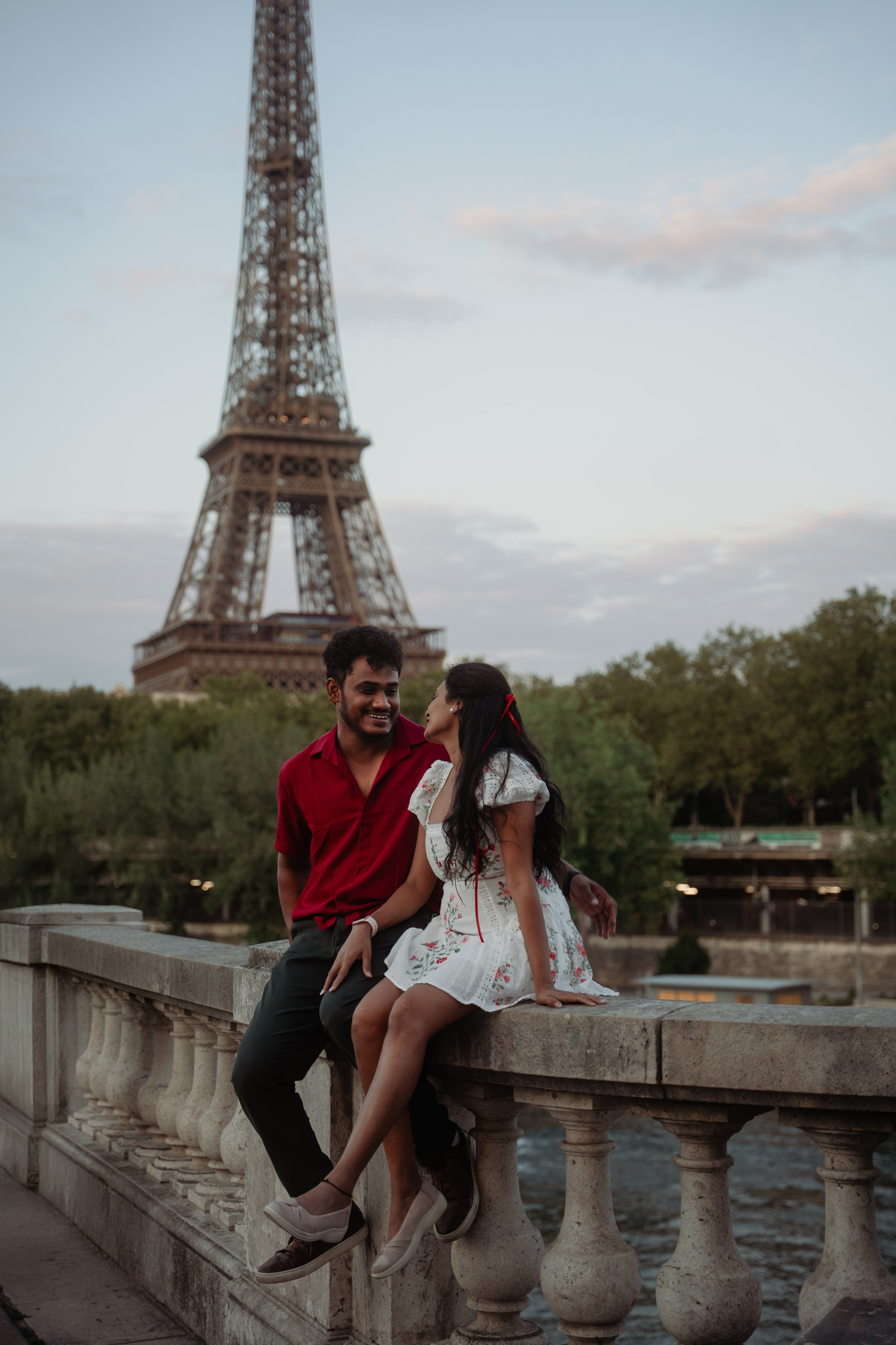 Varsha & Koushik in Paris. Фотограф в Париже Полина Осипова