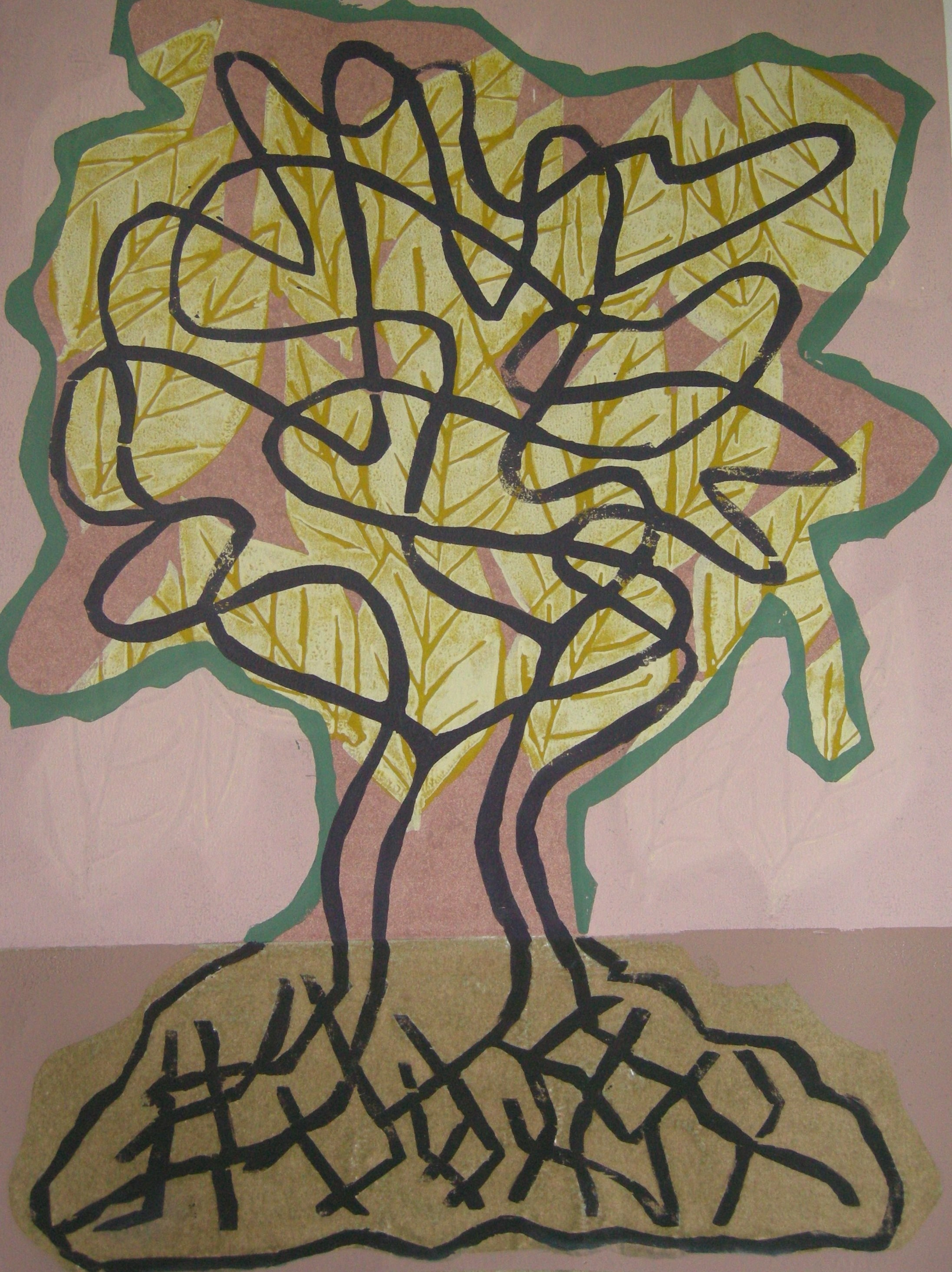 Dschungel 2016 - 40x50