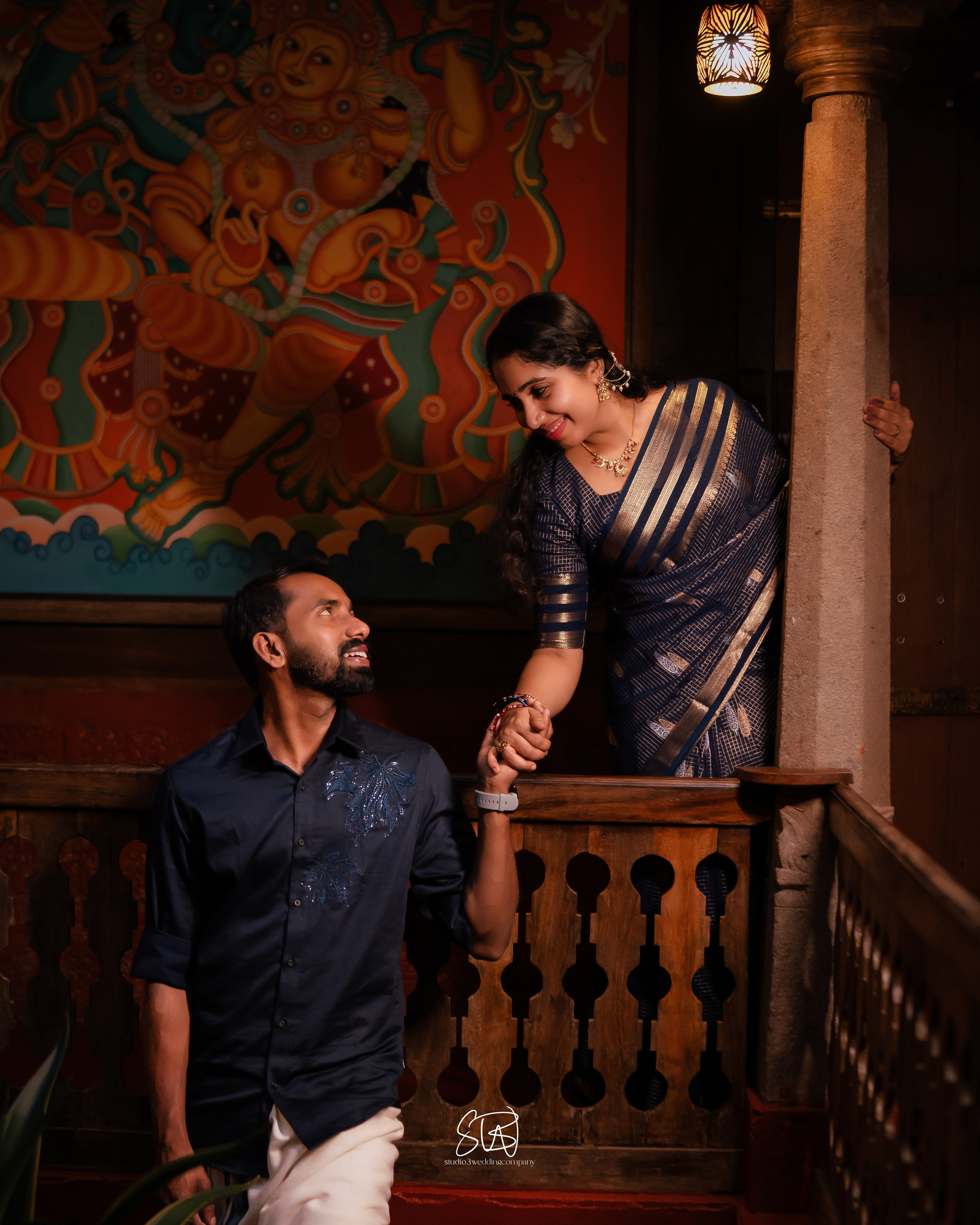 ARDHRA & ARJUN TRADITIONAL PREWEDDING. STUDIO3WEDDINGCOMPANY
