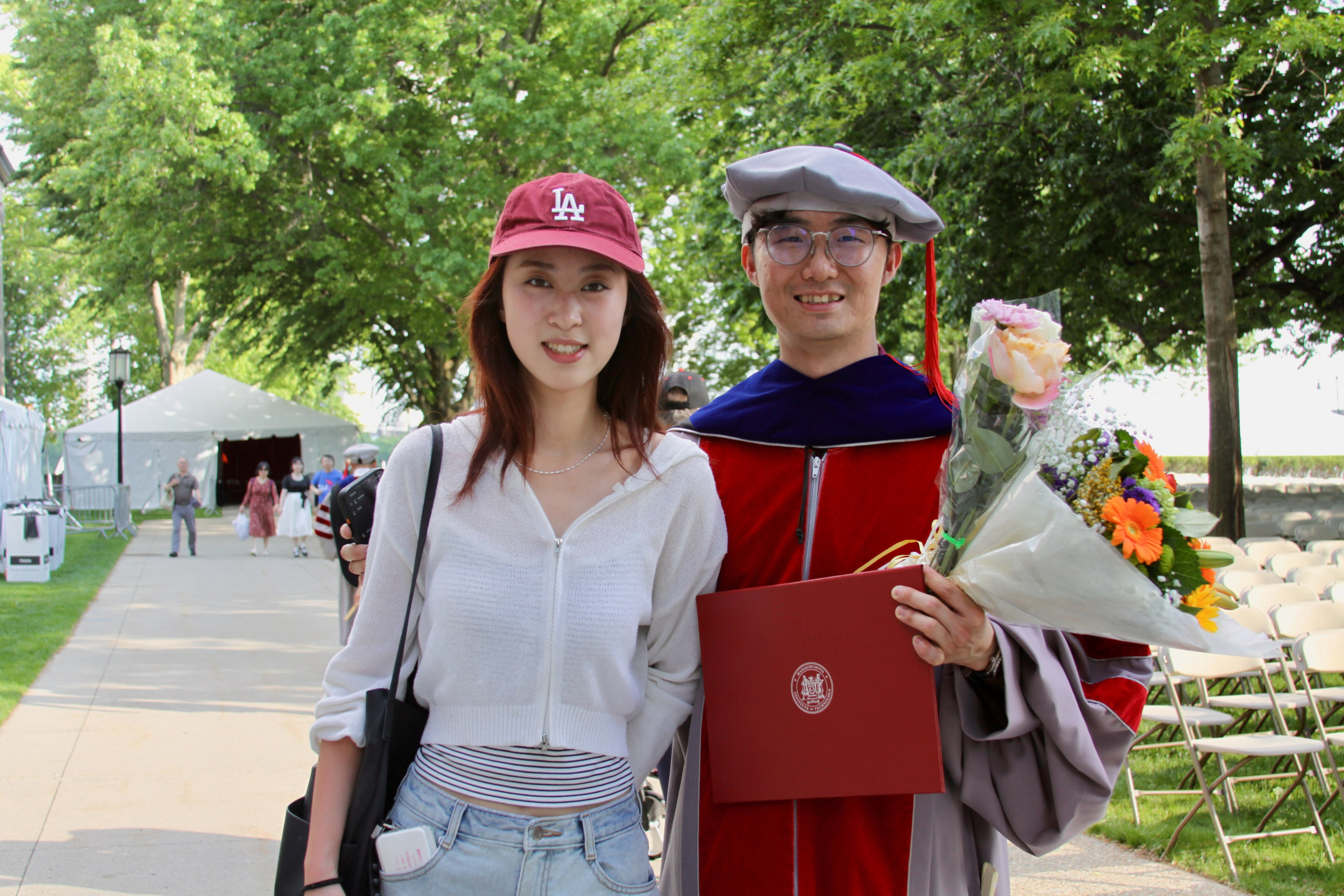 PhD graduation with Elton. Kelly Sang, graduation and portrait photographer in Boston