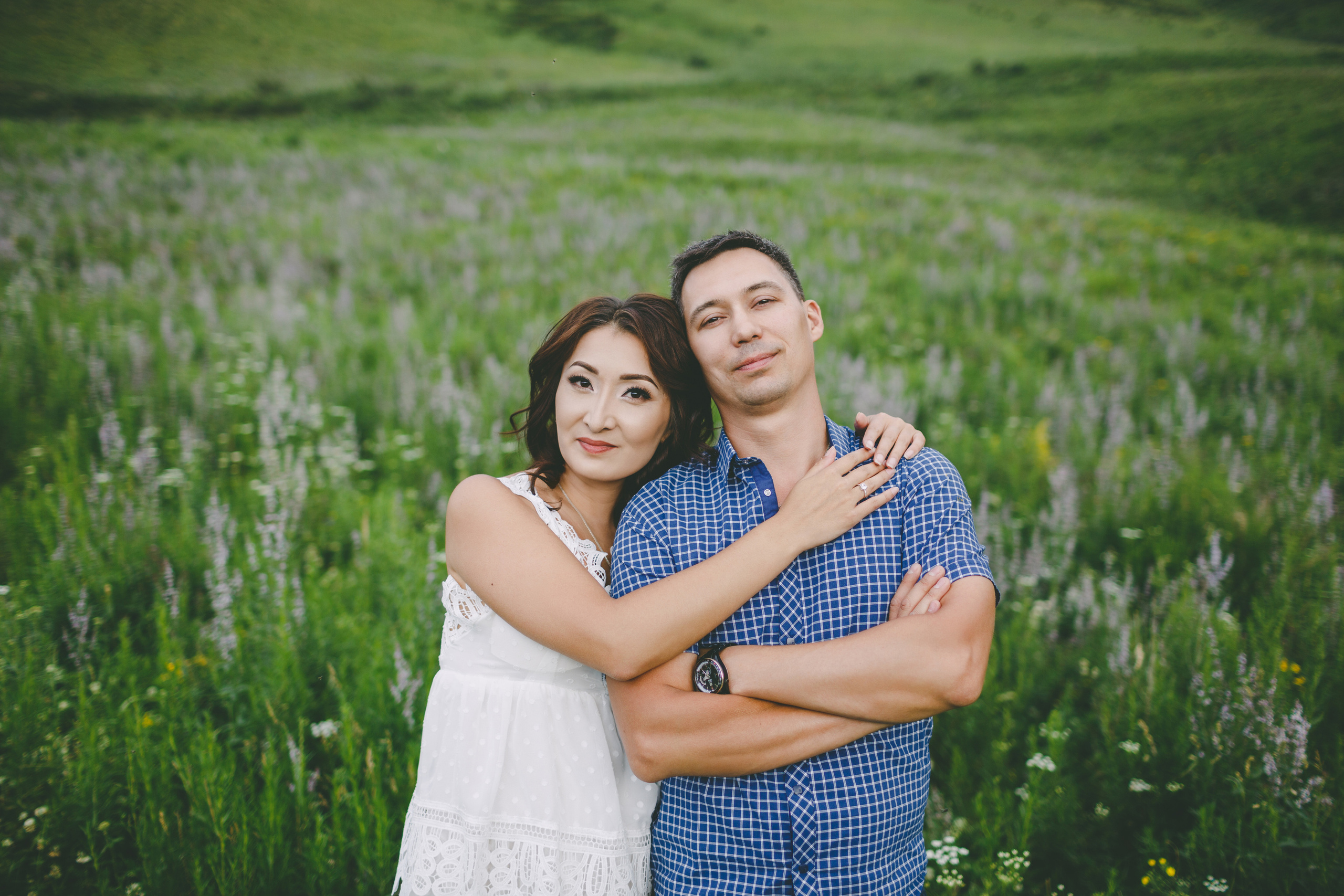 Фотосъемка для двоих в ущелье Чункурчак. Фотограф в Бишкеке Оксана Шувалова