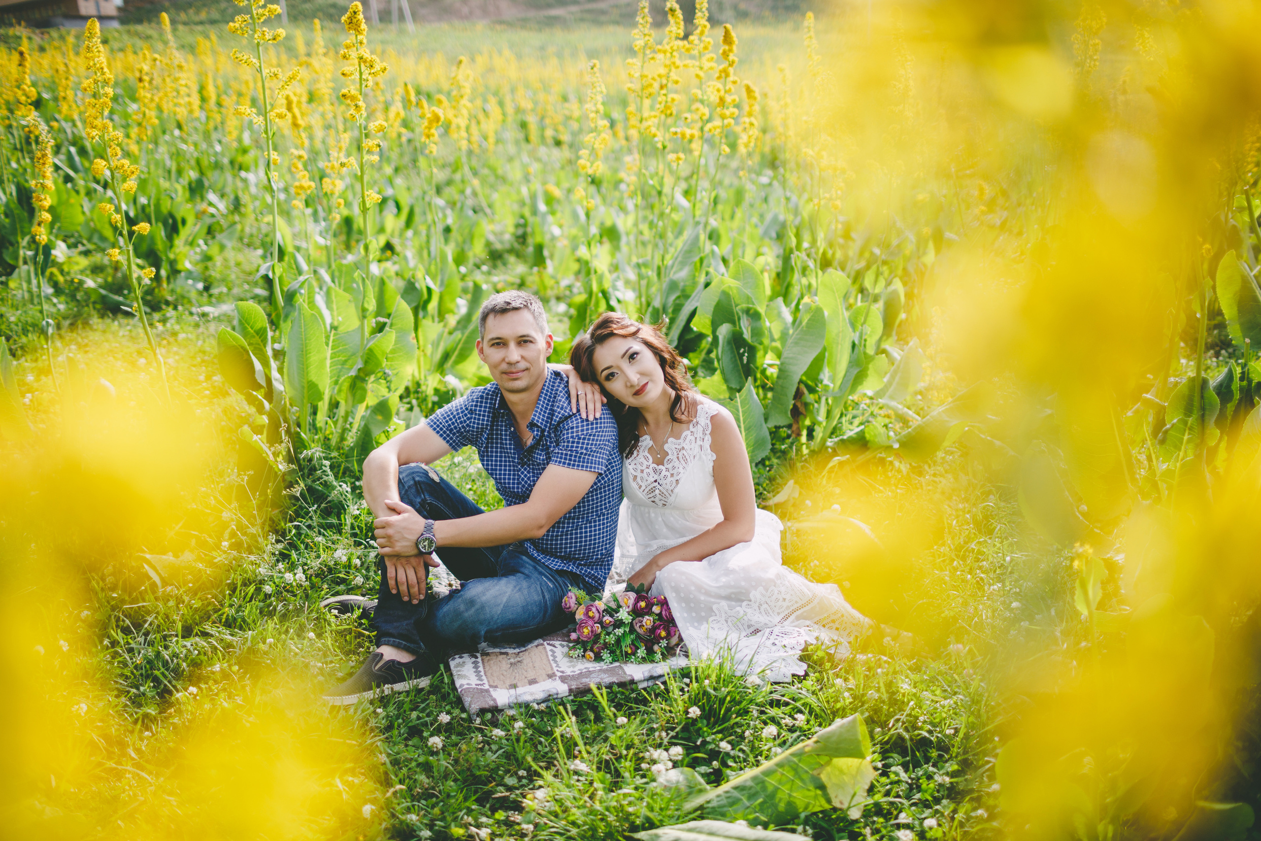 Фотосъемка для двоих в ущелье Чункурчак. Фотограф в Бишкеке Оксана Шувалова