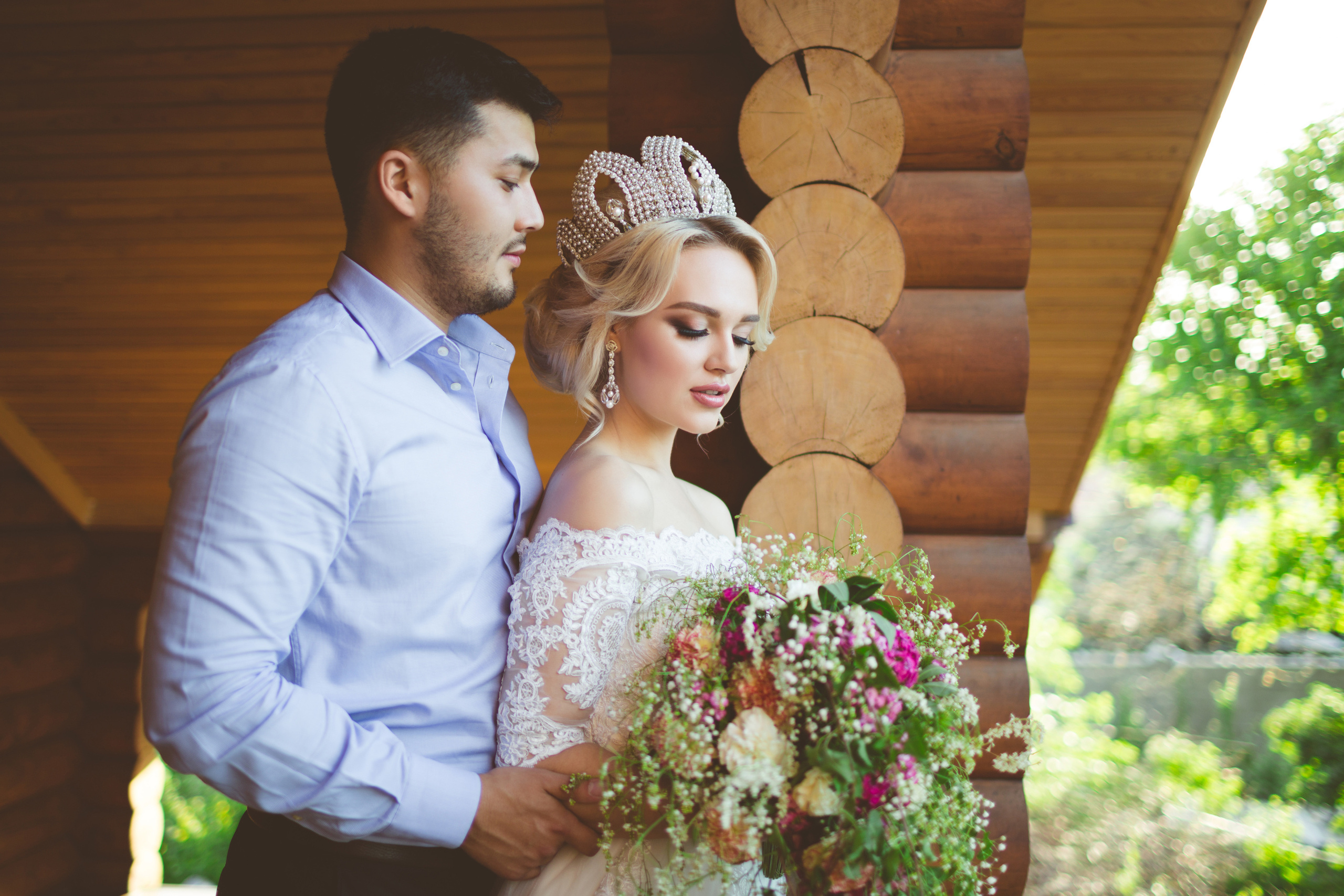 Свадебная фотосессия в усадьбе Орехово. Фотограф в Бишкеке Оксана Шувалова