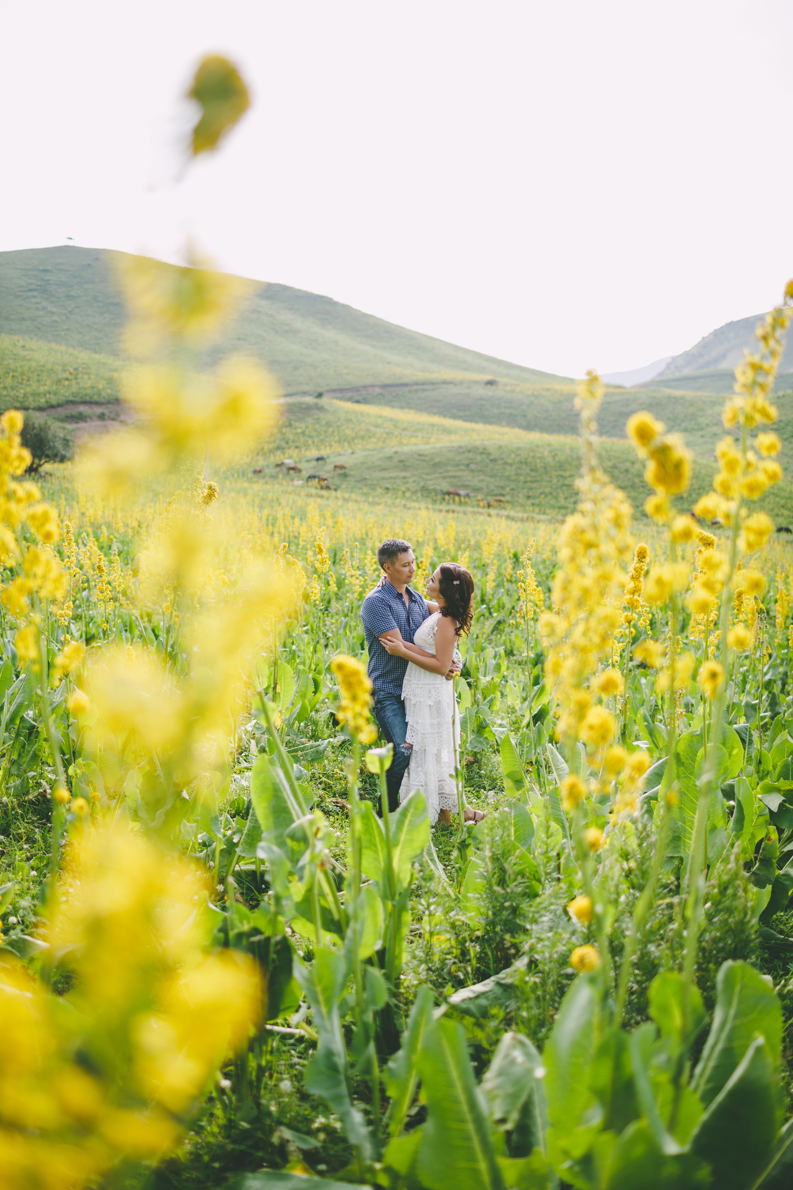 Фотосъемка для двоих в ущелье Чункурчак. Фотограф в Бишкеке Оксана Шувалова